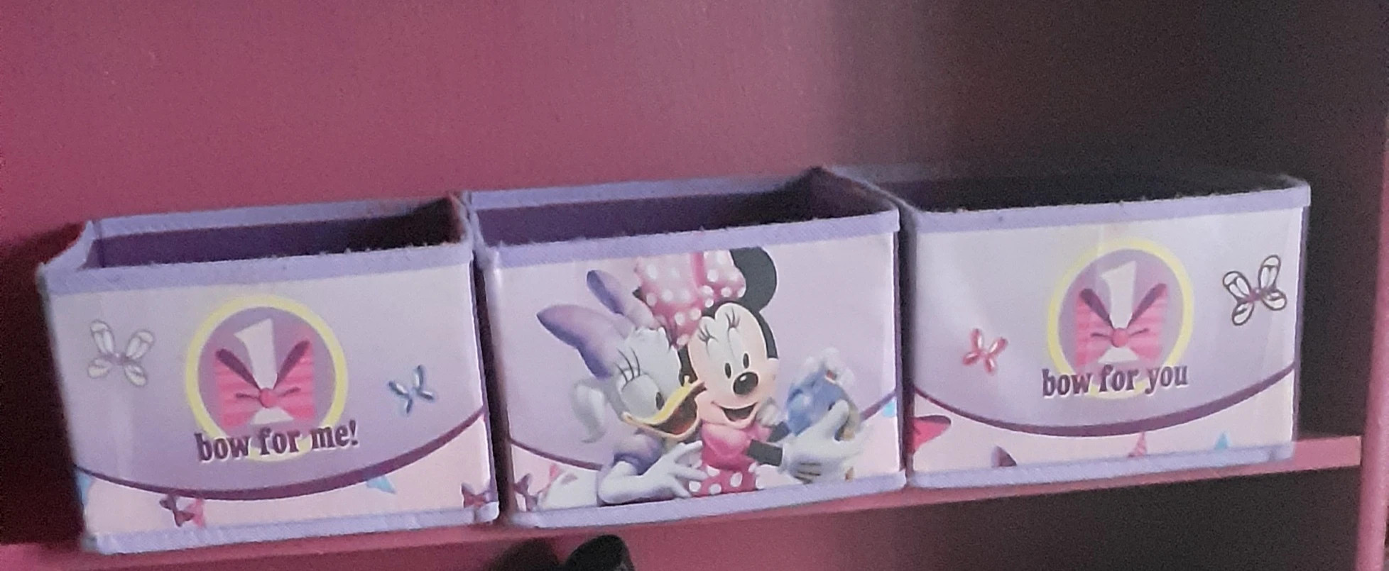 Petits et grands casiers pliables – Disney – taille Taille unique 3
