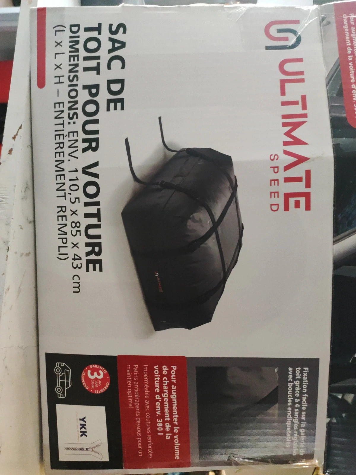 Sac de toit pour voiture – Ultimate Speed 2