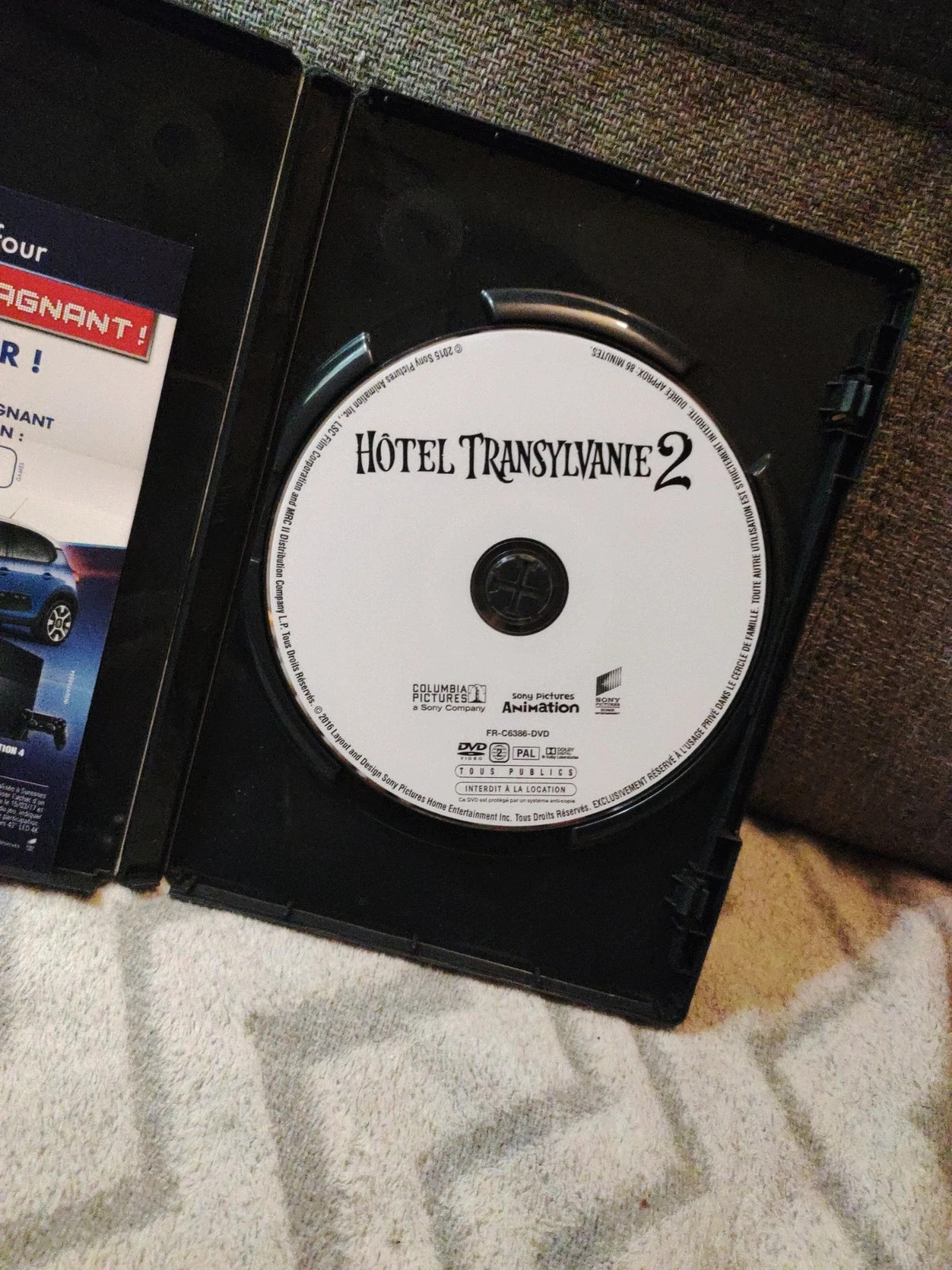 DVD hôtel Transylvanie 2 3