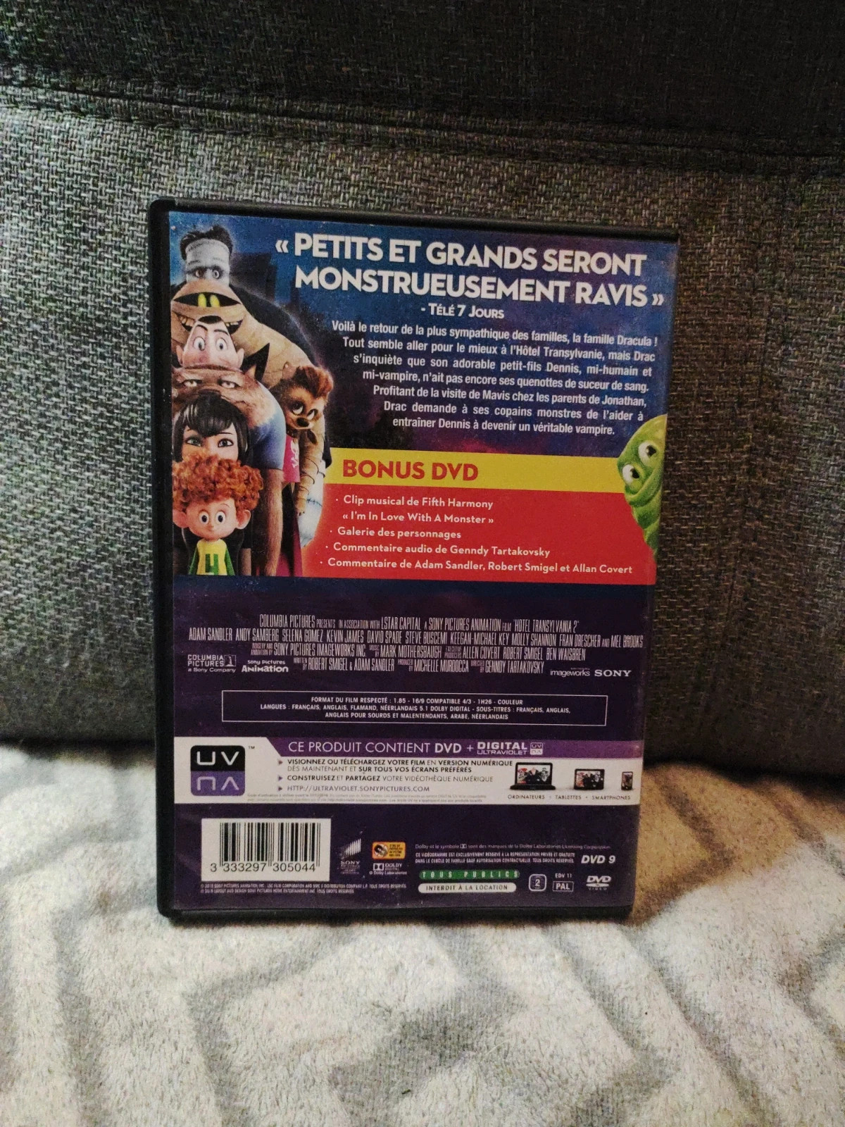 DVD hôtel Transylvanie 2 2