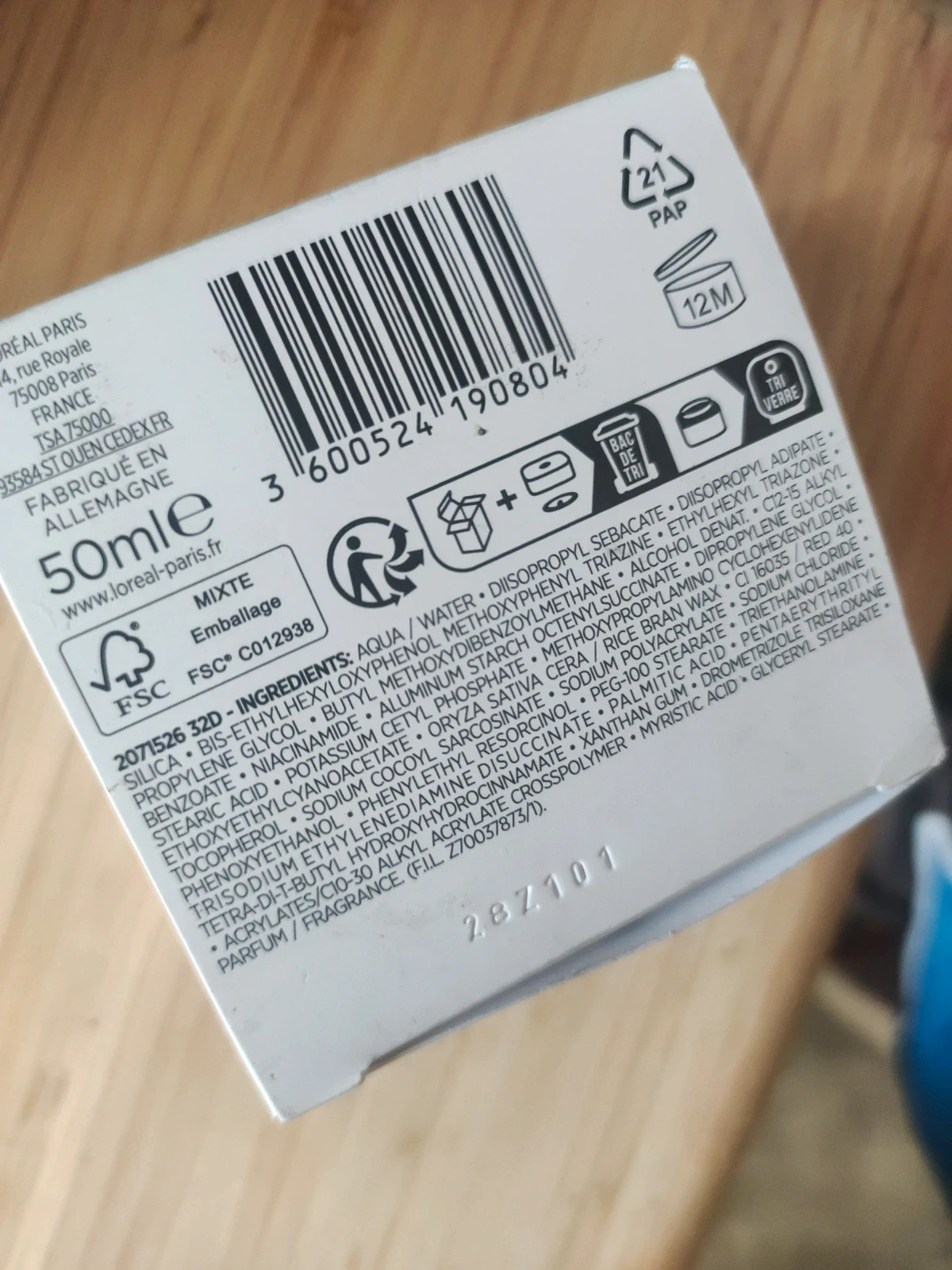 Soin hydratant – L'Oréal 2