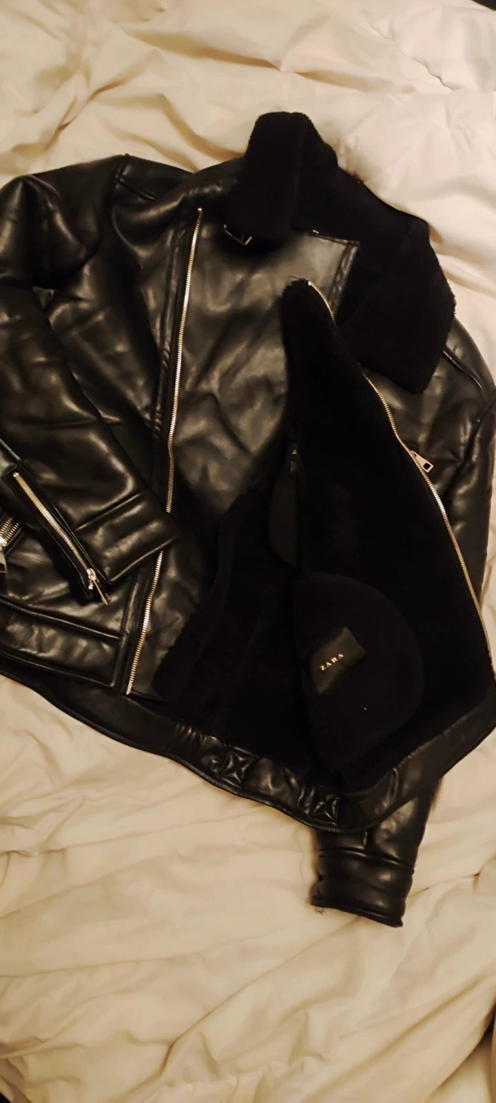 Manteau en cuir Zara mixte – Zara – taille L / 40 / 12 2