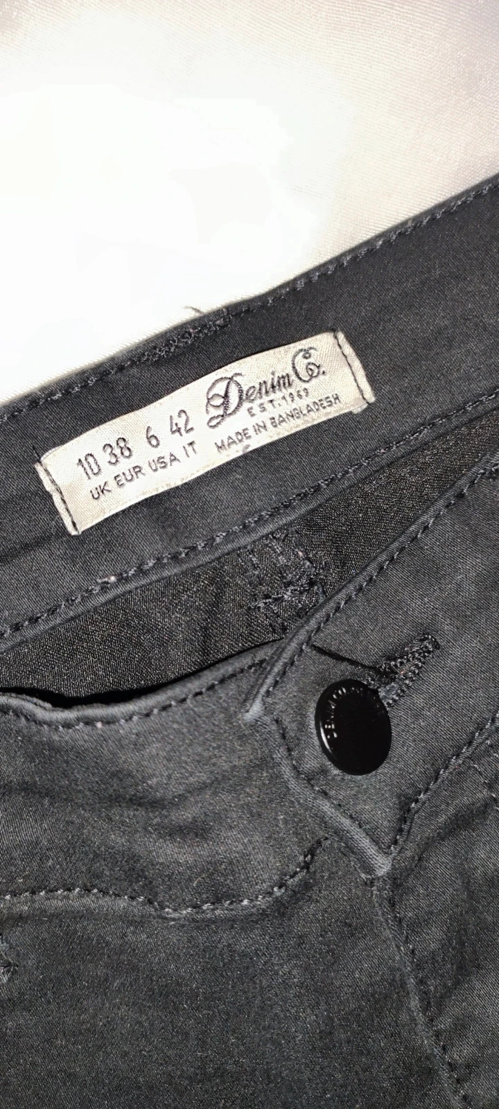 Jeans noir – Denim Co – taille M / 38 / 10 2