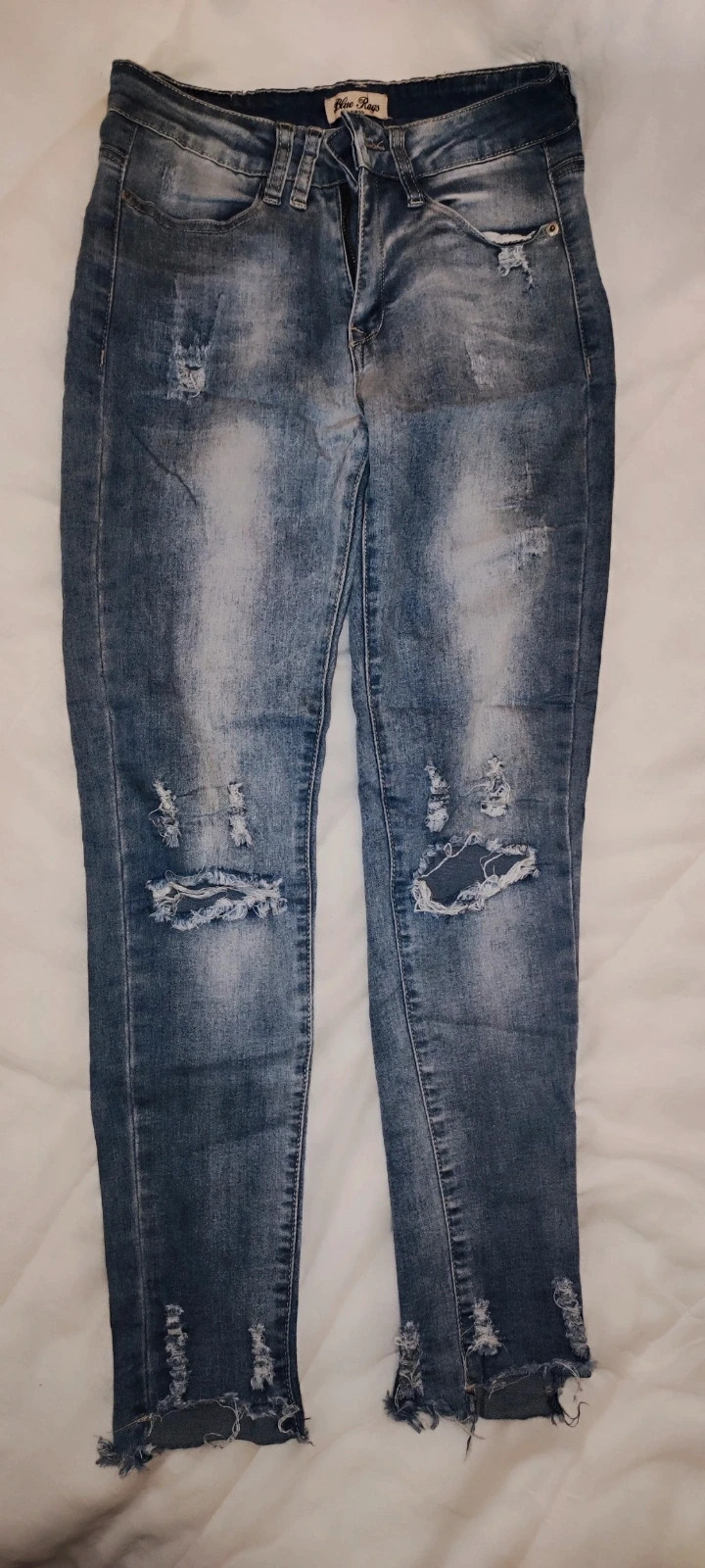 Jeans troué – Blue Rags – taille S / 36 / 8