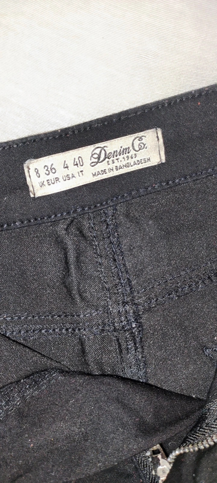 Jeans noir – Denim Co – taille S / 36 / 8 2