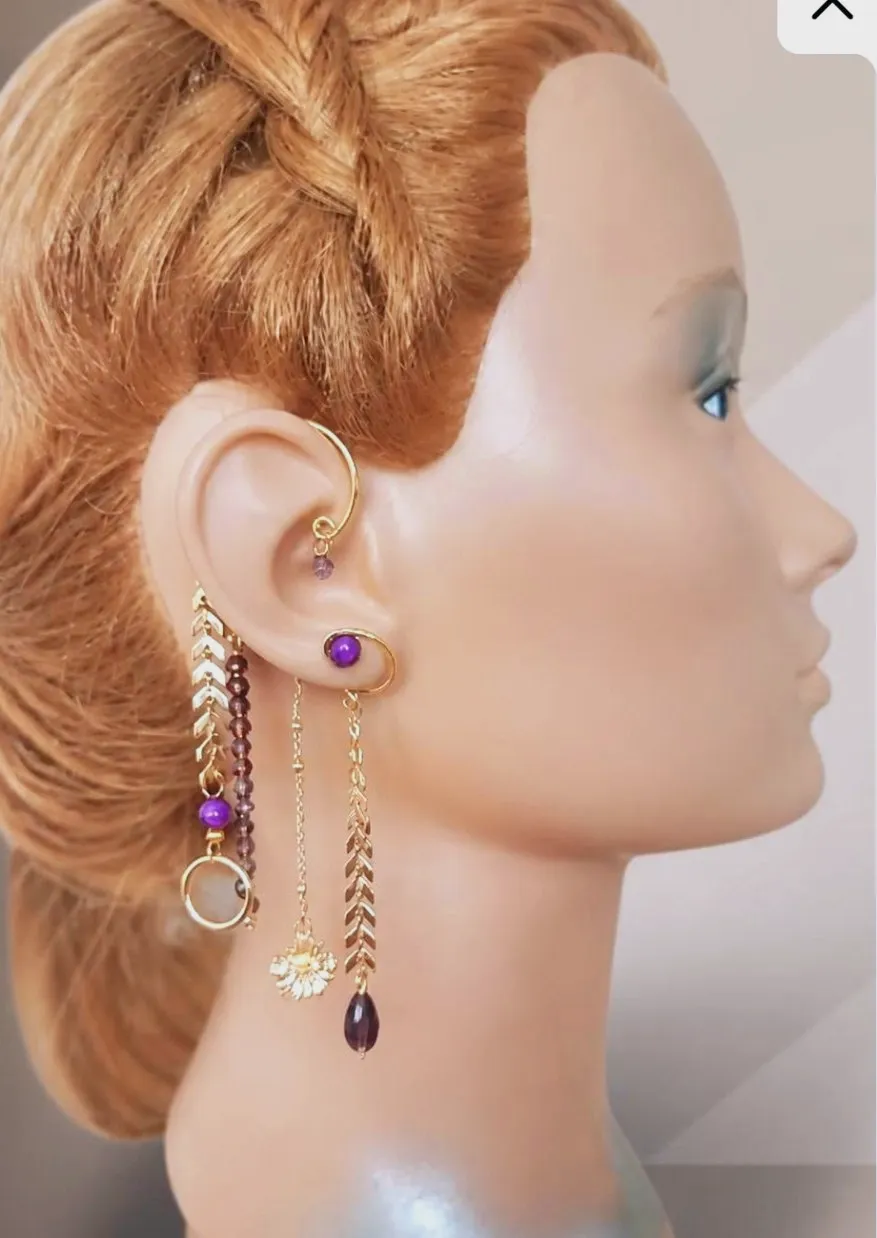 Manchette d oreille/earcuff. – Mily creation 7