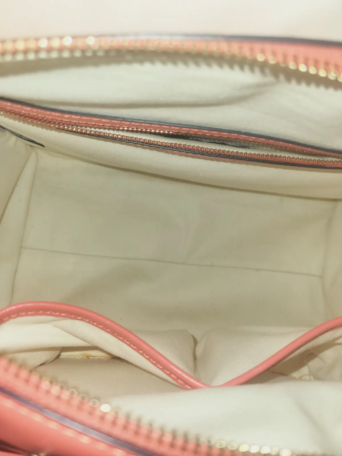 Grand sac cabas tote bag bicolore — Beige et Noir / Imprimé Vintage – Giant 4