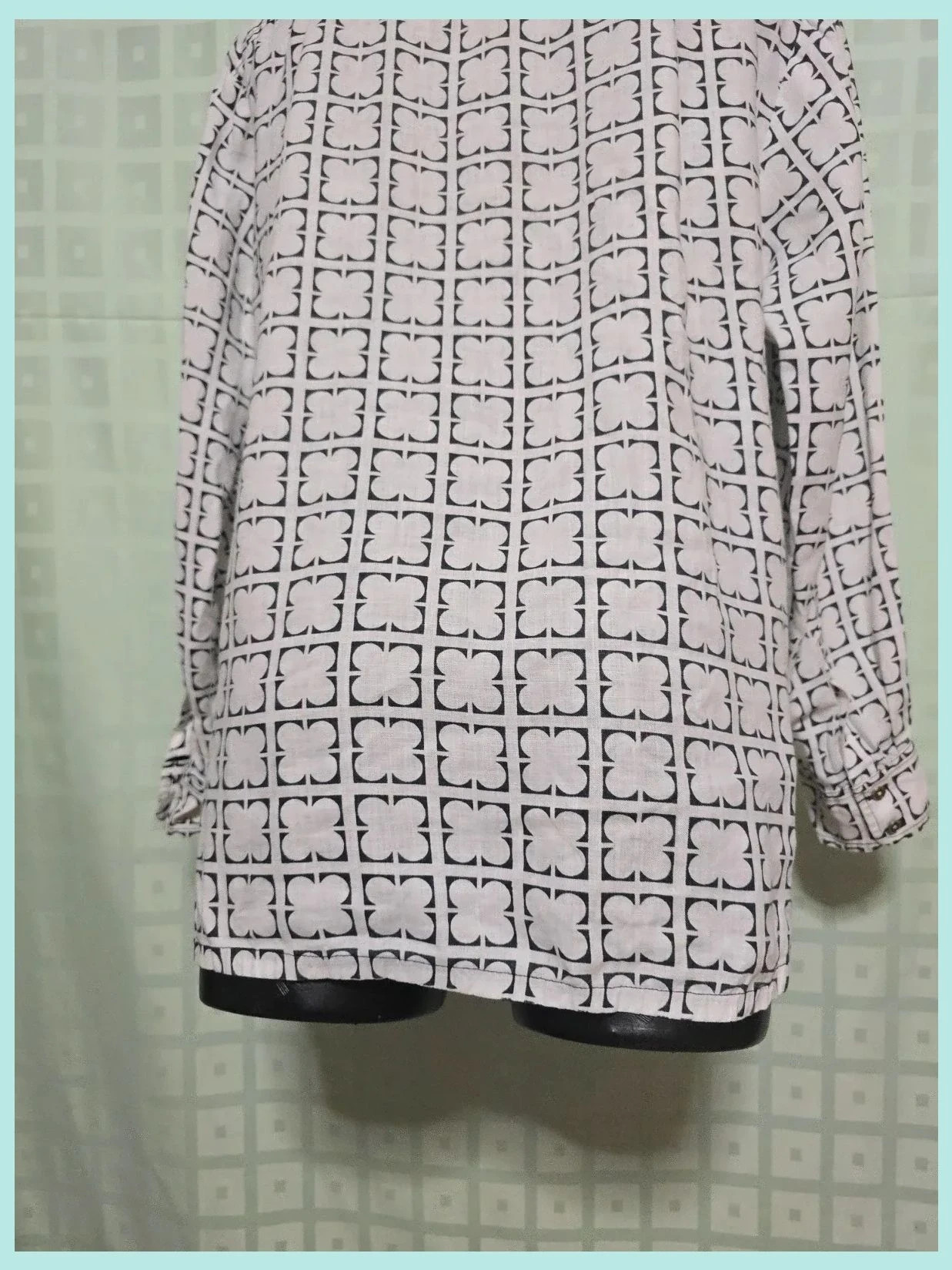 Liz Claiborne Geometric Floral Blouse – Liz Claiborne – taille XL / 42 / 14 5