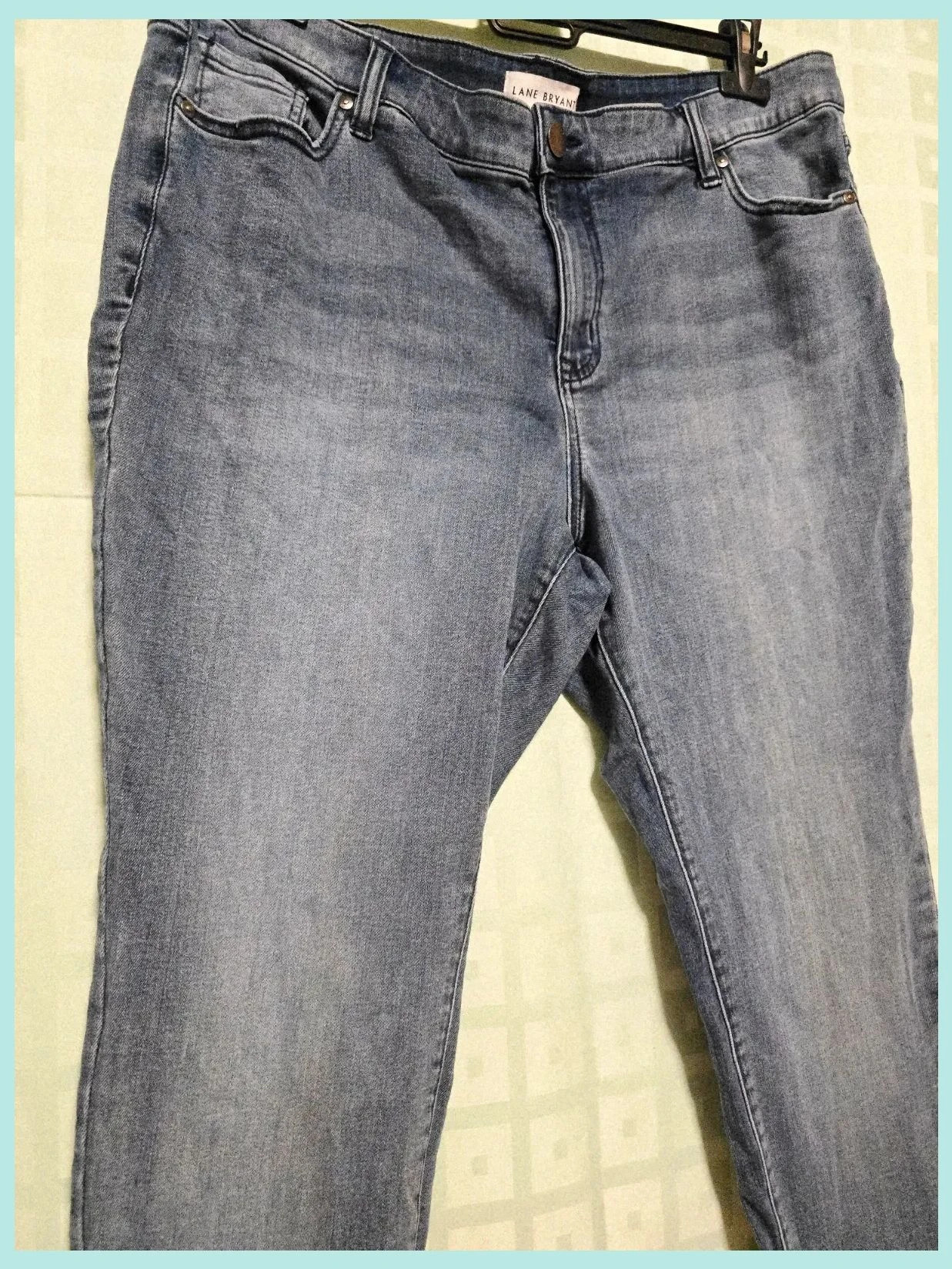 High Rise Stretch Skinny Jeans – Lane Bryant – taille 4XL / 48 / 20 4