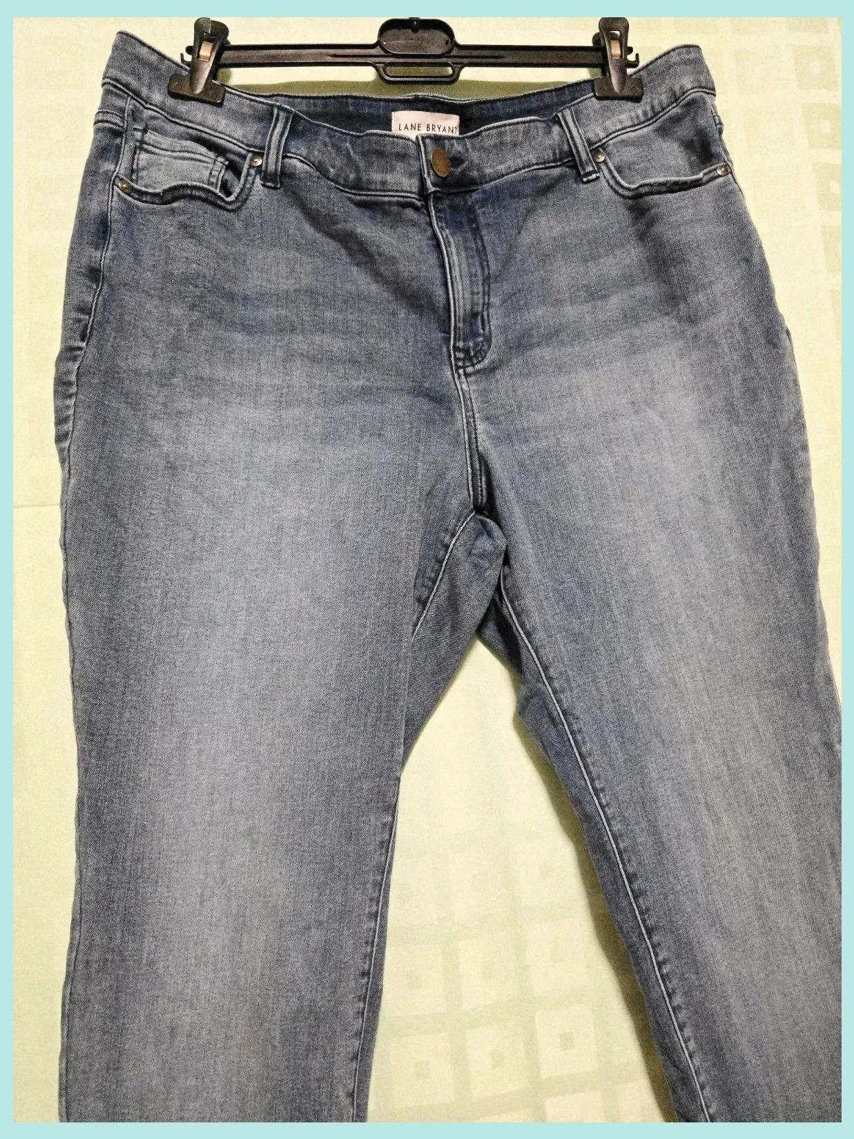 High Rise Stretch Skinny Jeans – Lane Bryant – taille 4XL / 48 / 20 2