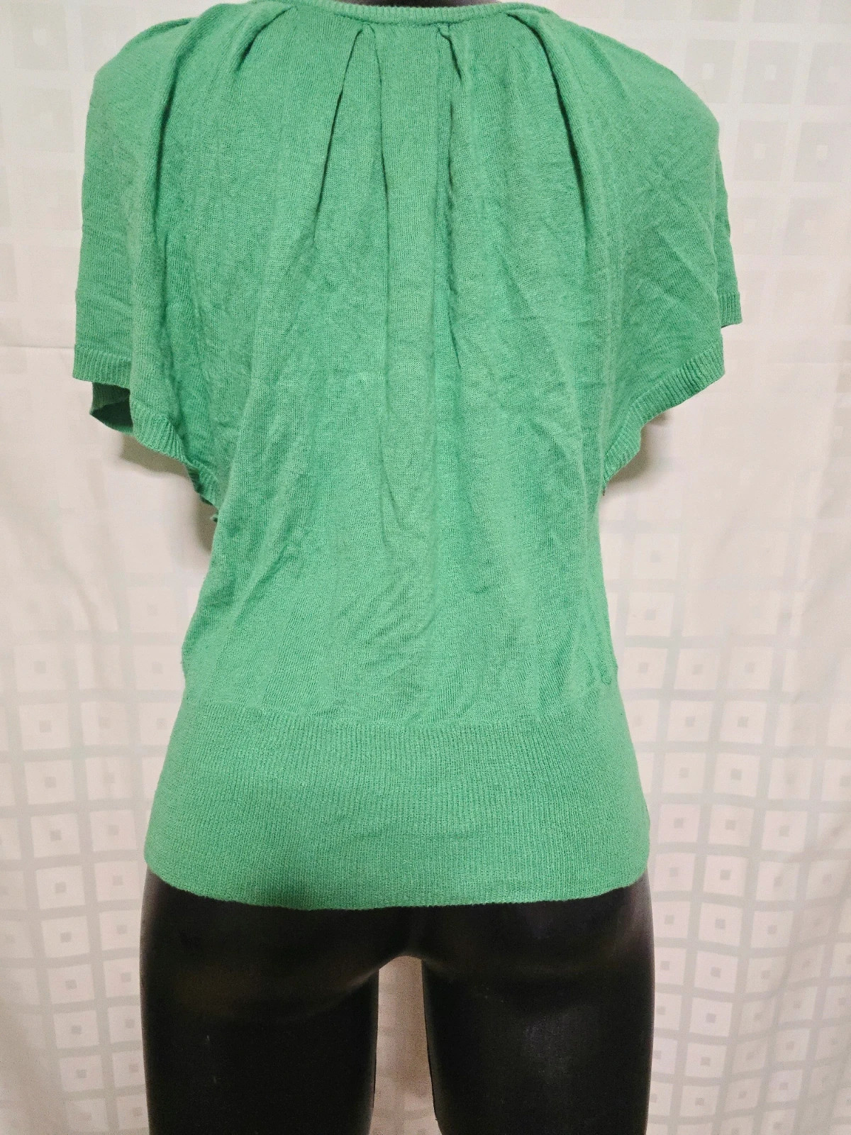 Green Short Sleeve Knit Cardigan – ICHI – taille L / 40 / 12 4