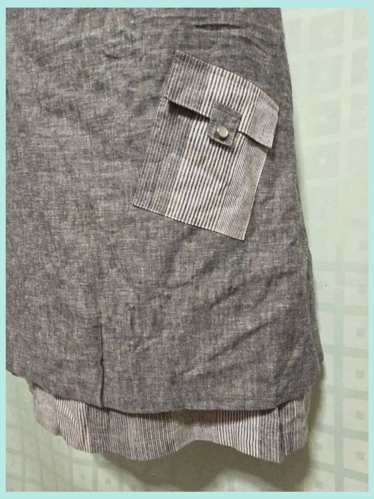 Patchwork Stripe Detail – Armand Thiery – taille XL / 42 / 14 3