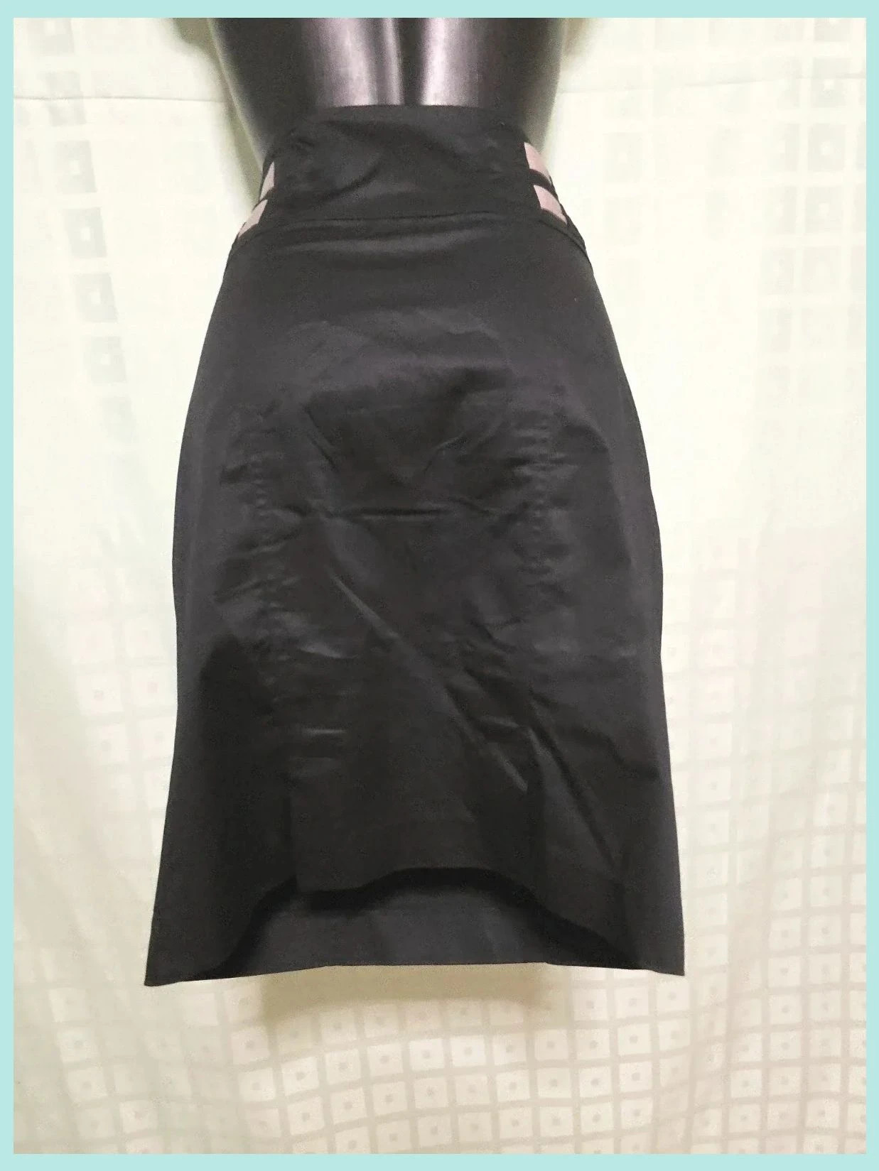 Black High Waist Pencil Skirt – Adolfo Dominguez – taille XL / 42 / 14 5