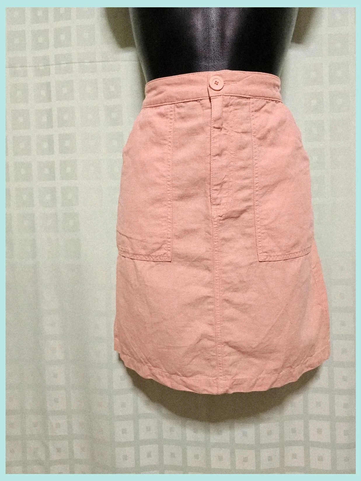 High Waist Skirt pastel orange – Indi & Cold – taille S / 36 / 8 2