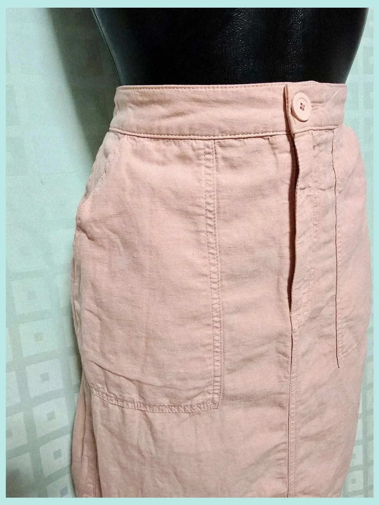 High Waist Skirt pastel orange – Indi & Cold – taille S / 36 / 8 5