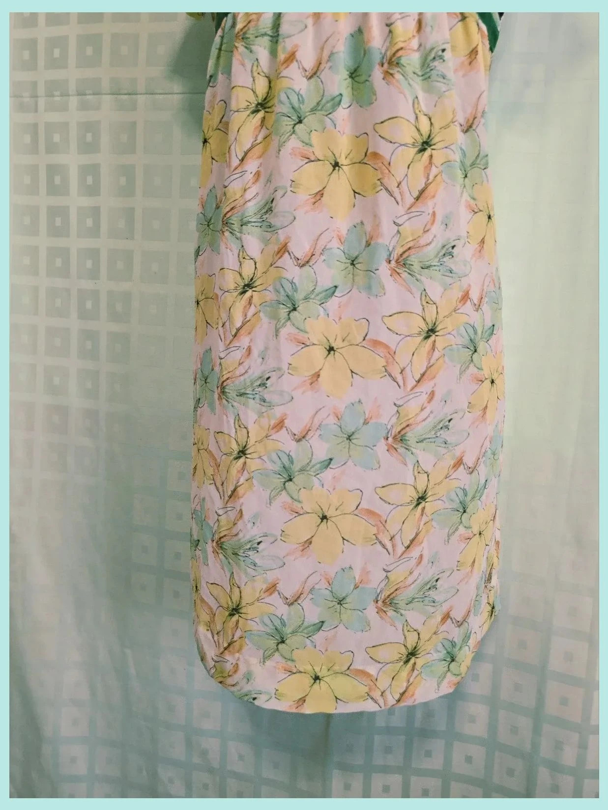 Vintage Floral Empire Waist Ribbon Dress – Vintage Dressing – taille Taille unique 3