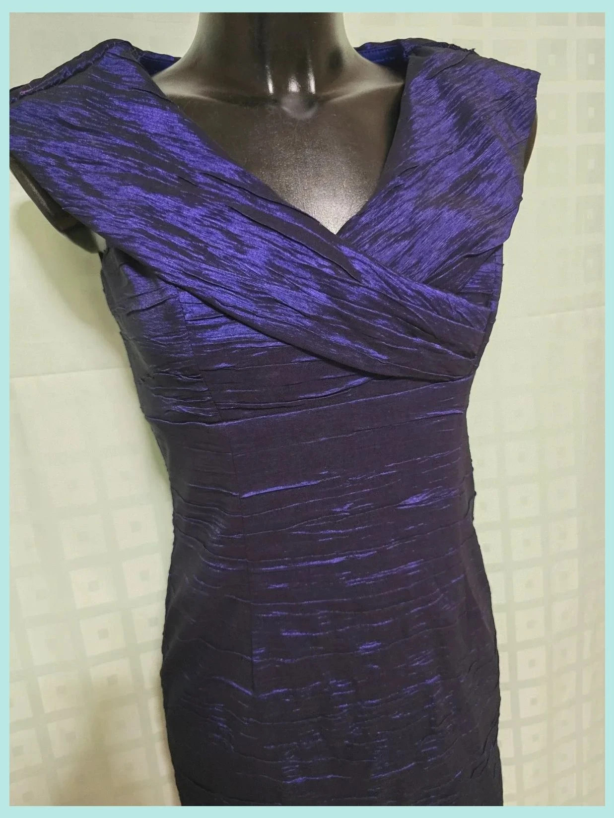 Shimmery Occasion Cocktail Gown – Eliza J – taille M / 38 / 10 3