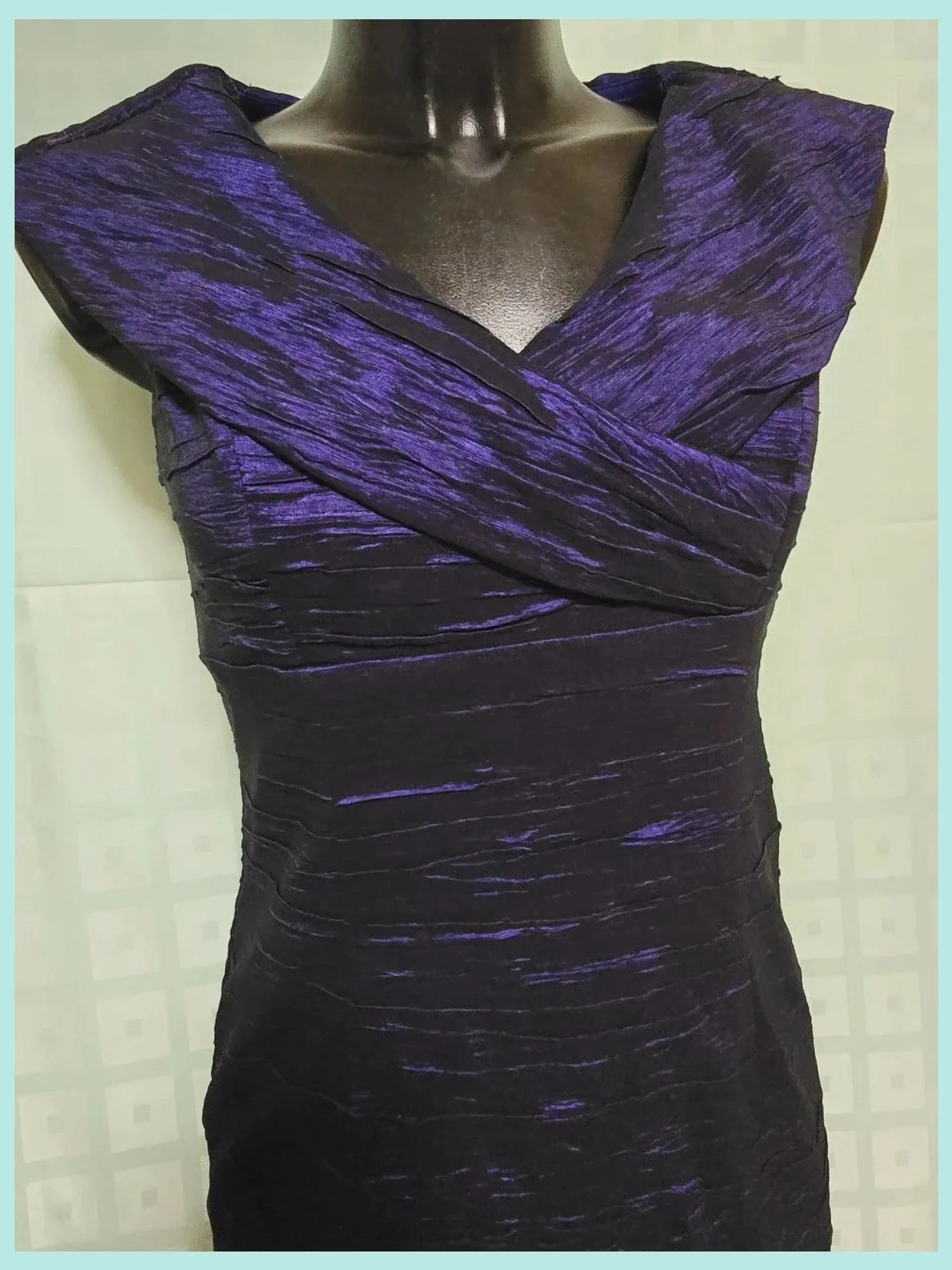 Shimmery Occasion Cocktail Gown – Eliza J – taille M / 38 / 10 4