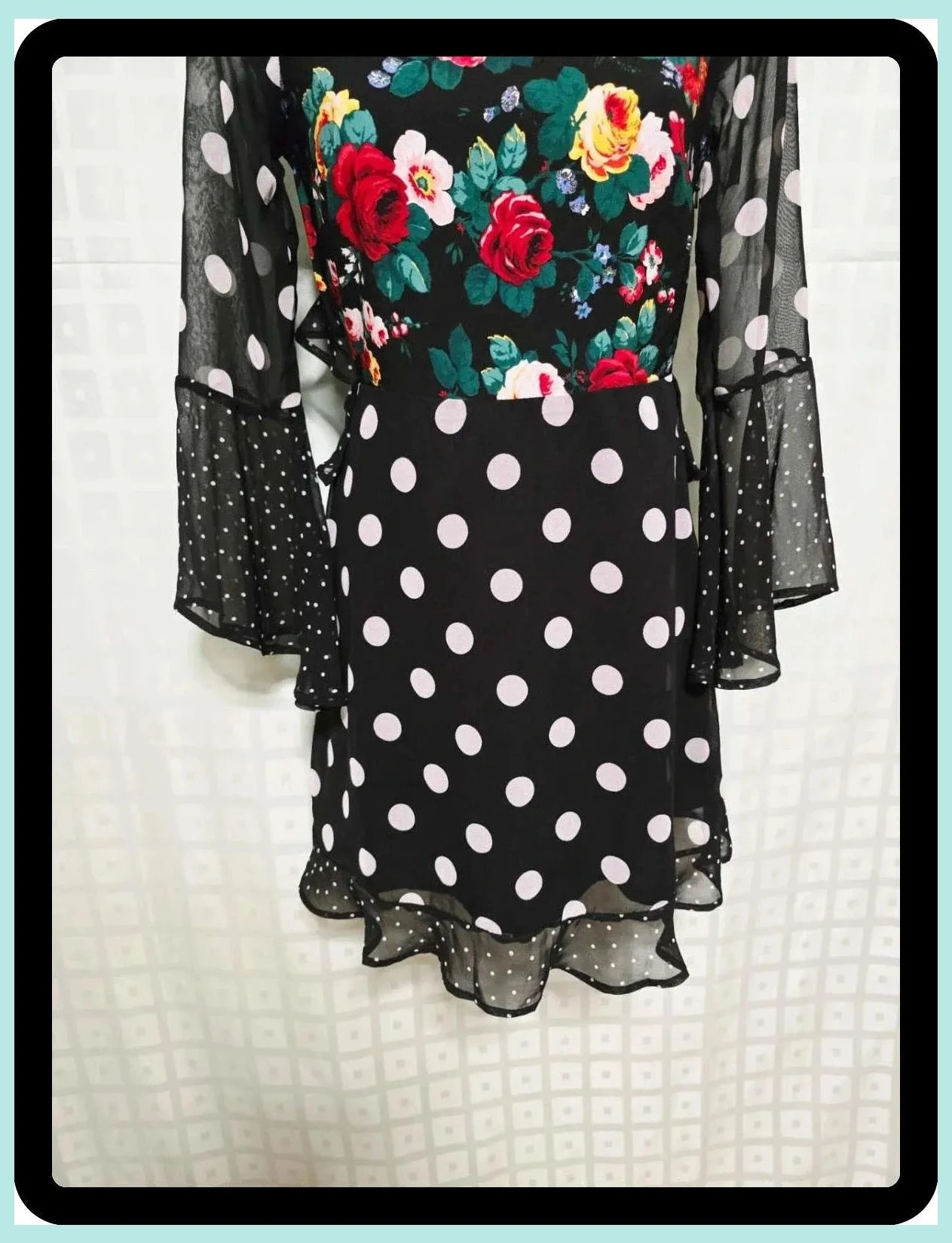 floral print dress – ASOS – taille S / 36 / 8 3
