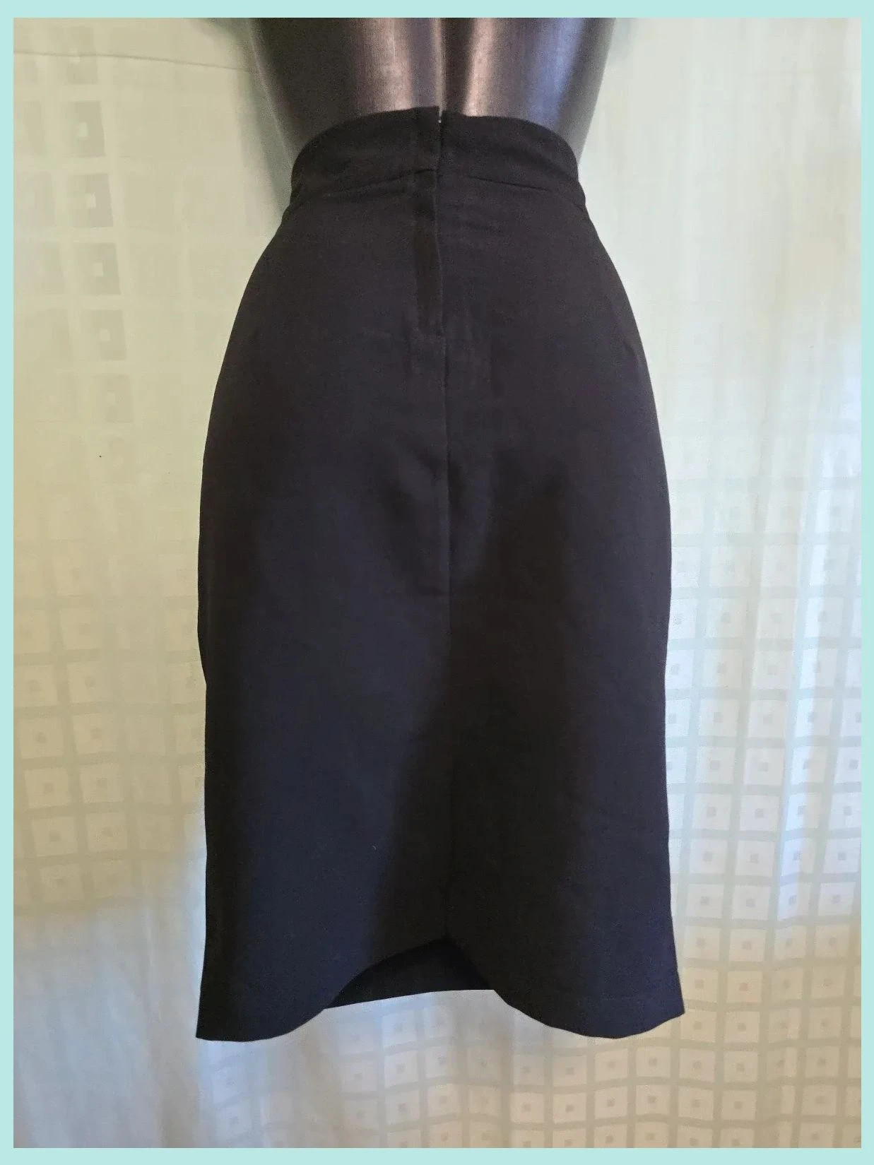 Black Skirt with Double Western Silver Buckle Belt – LULUMARY – taille XL / 42 / 14 4