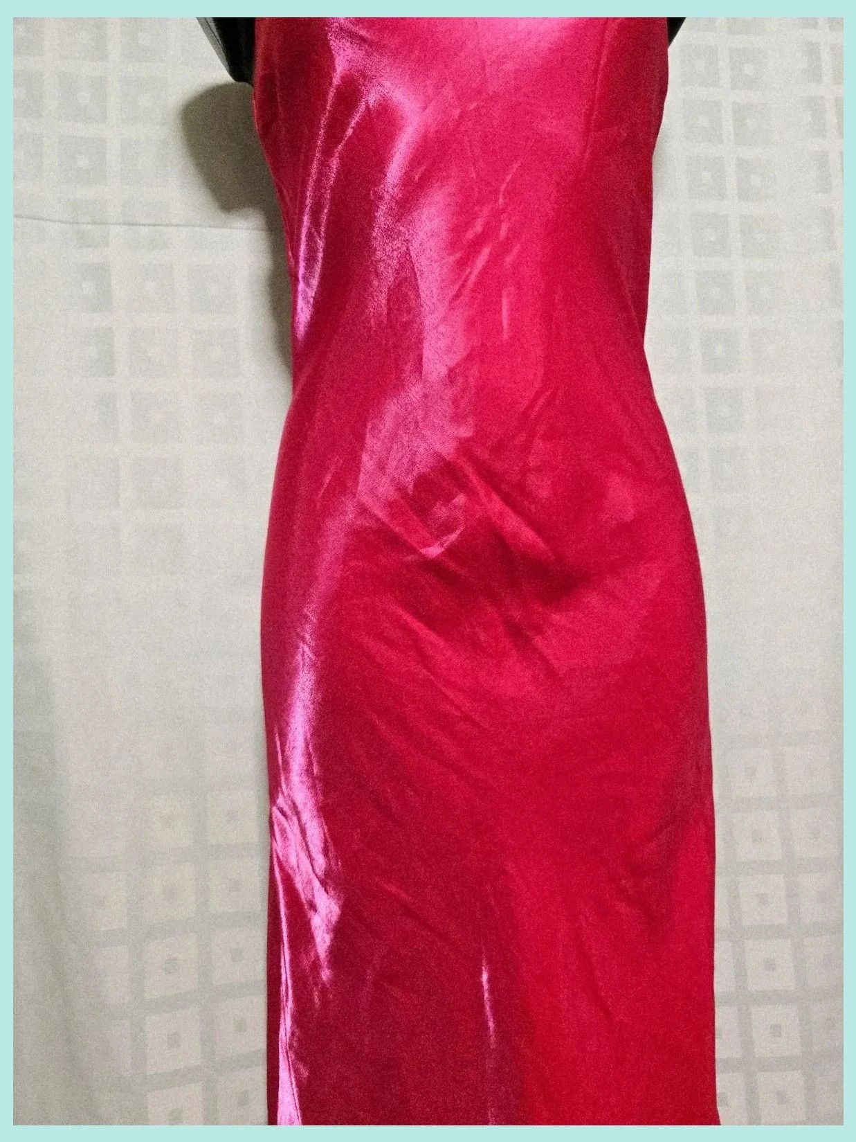 Elegant Satin Slip Maxi Dress – ONLY – taille S / 36 / 8 5