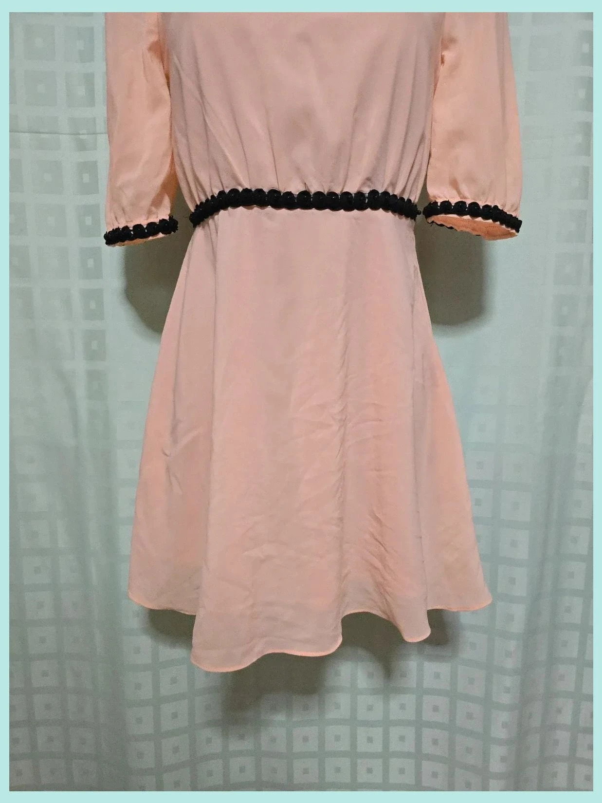Pastel Orange Summer Dress – Max C London – taille S / 36 / 8 3