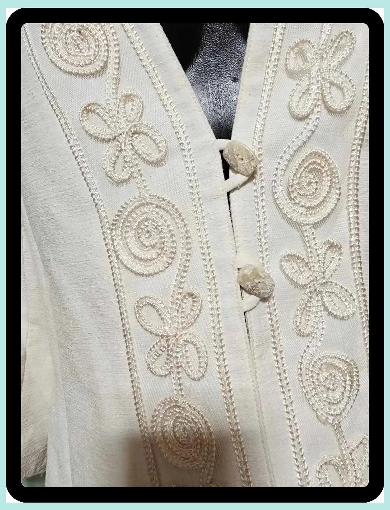 cream party blazer – Emafi – taille XXL / 44 / 16 4