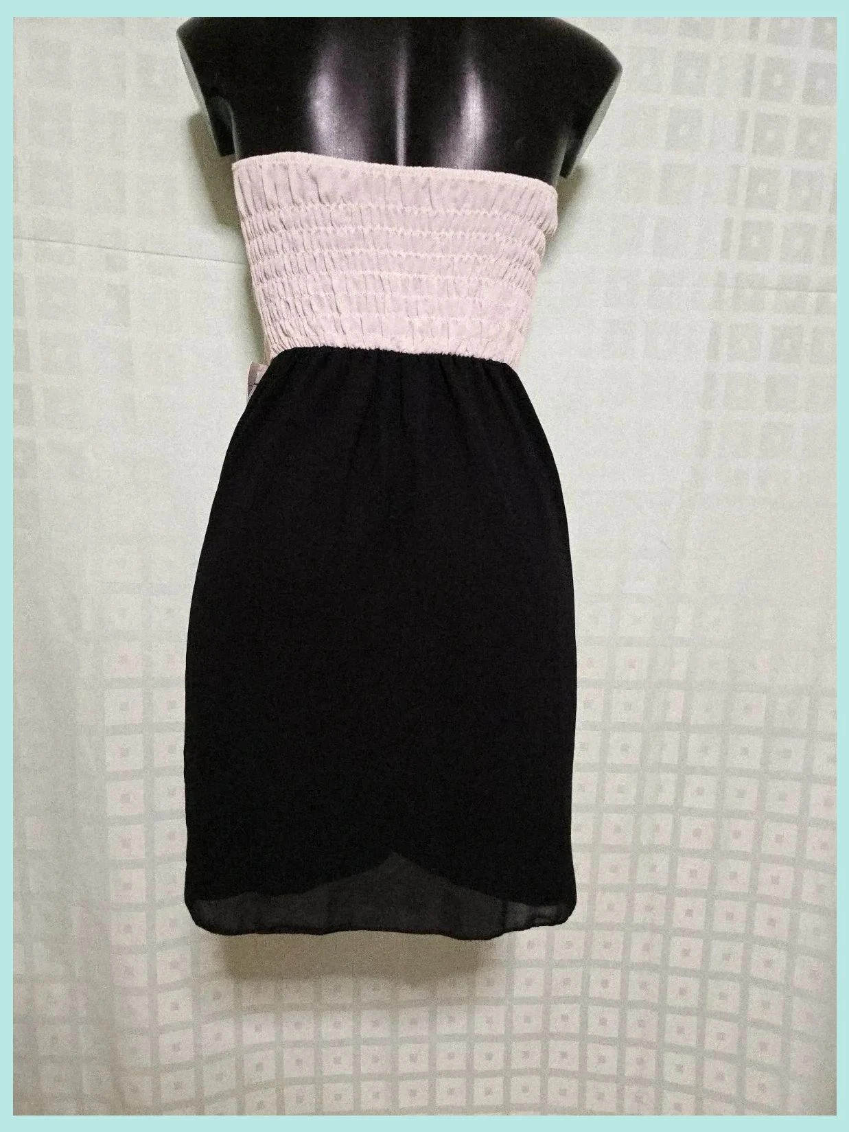Strapless mini dress – Boutique Belgique – taille S / 36 / 8 5
