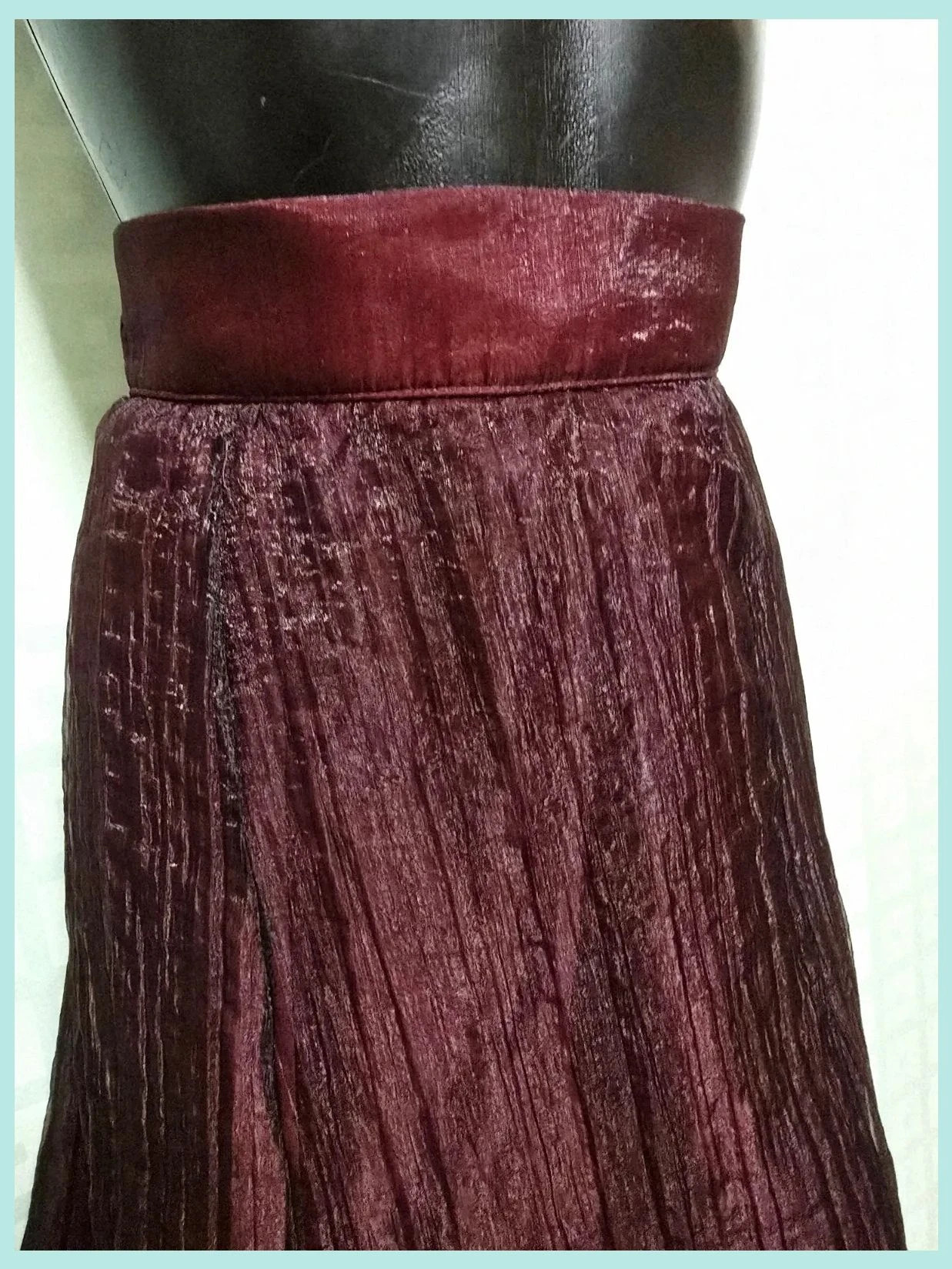 Vintage Midi Skirt – Vintage Dressing – taille L / 40 / 12 3