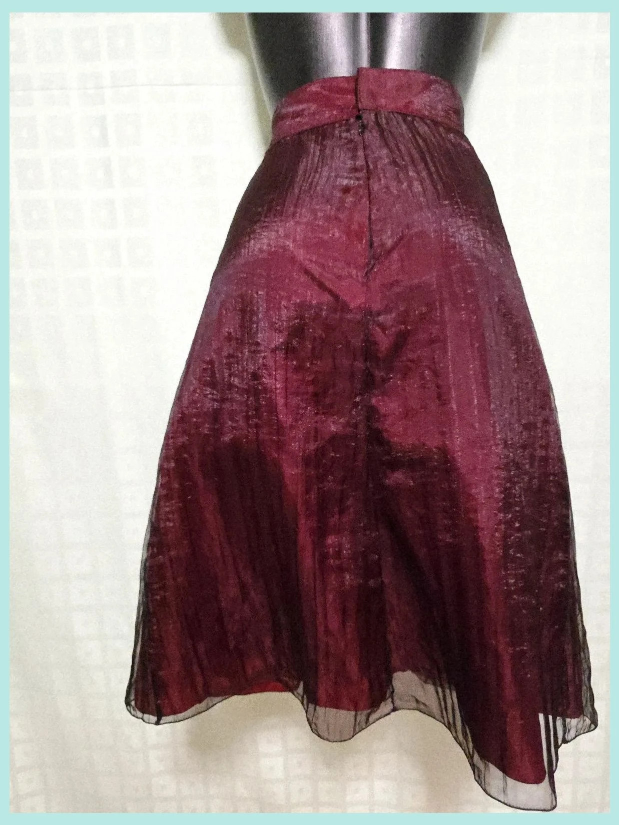Vintage Midi Skirt – Vintage Dressing – taille L / 40 / 12 4