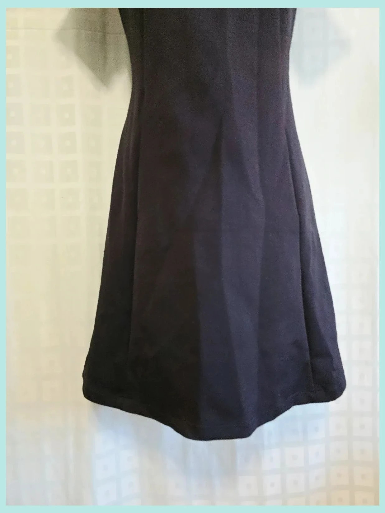 Classic Black Sleeve A-Line Dress – La Dress by Simon – taille M / 38 / 10 3