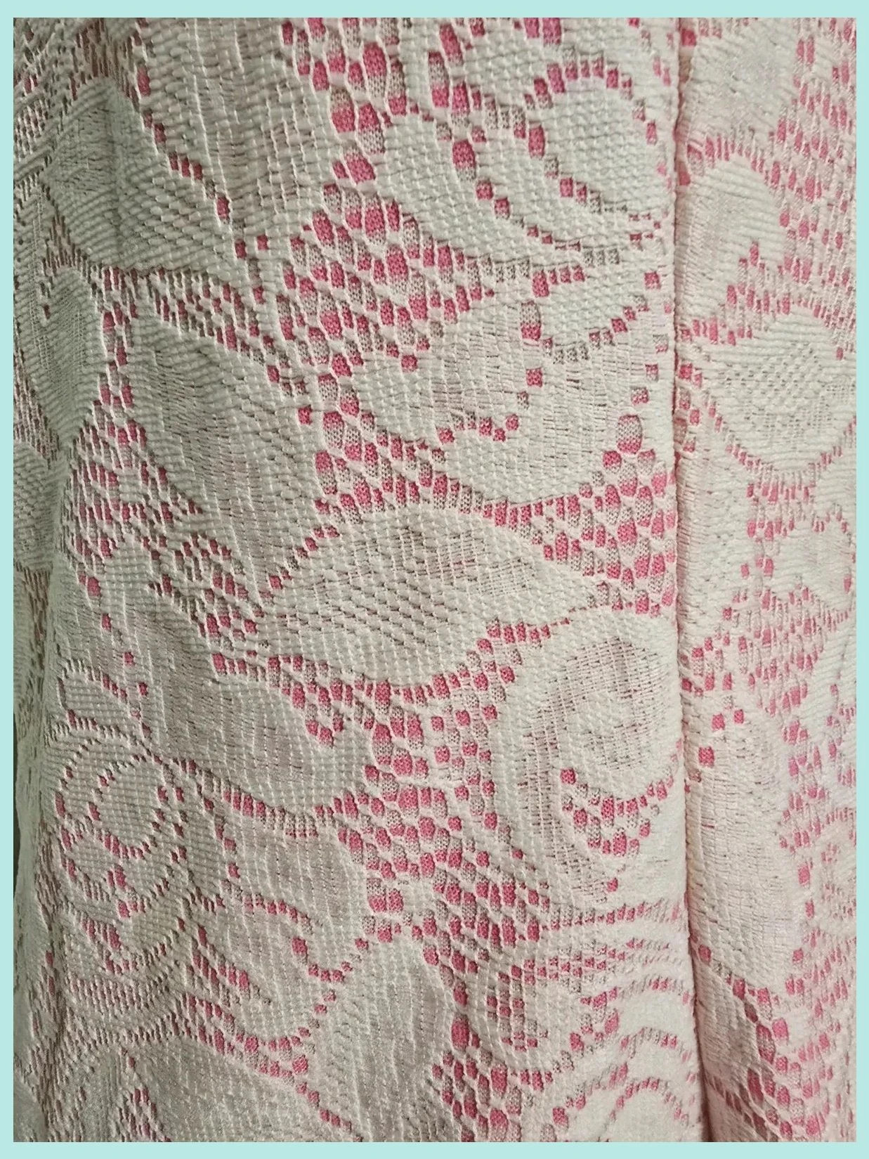 Pink Lace Sleeveless Shift Dress – H&M – taille M / 38 / 10 4