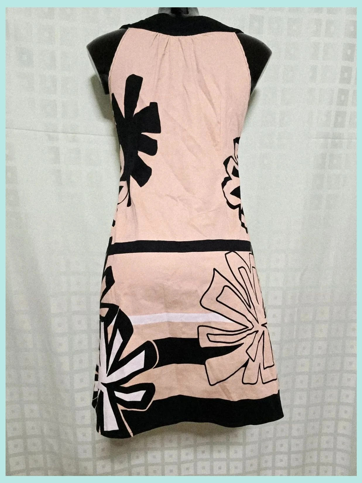 Abstract Floral Print Shift Dress – Promod – taille M / 38 / 10 5