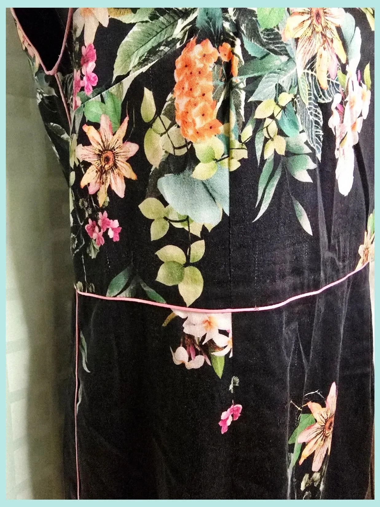 Floral Sleeveless Shift Dress – Amitié – taille XXXL / 46 / 18 3