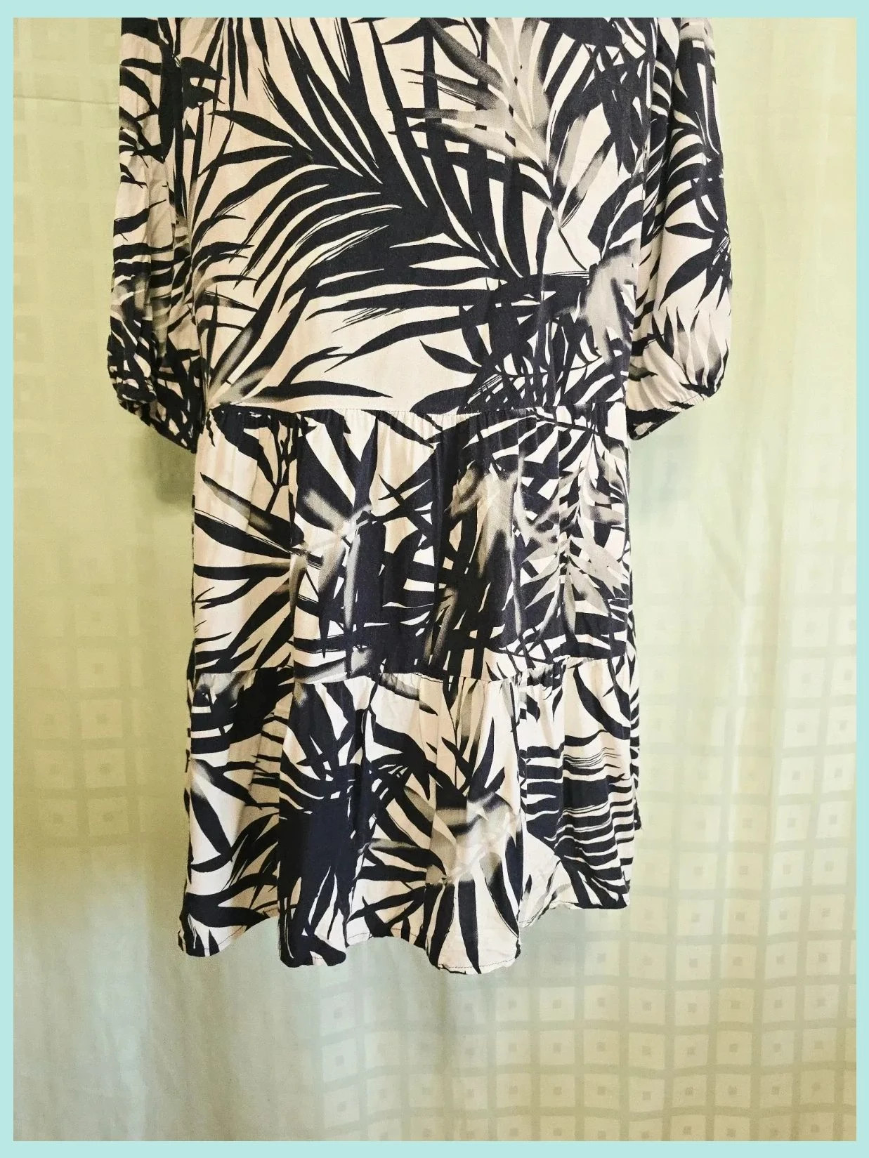 Black & White Print Dress 100% Viscose – Betty Barclay – taille XXL / 44 / 16 3
