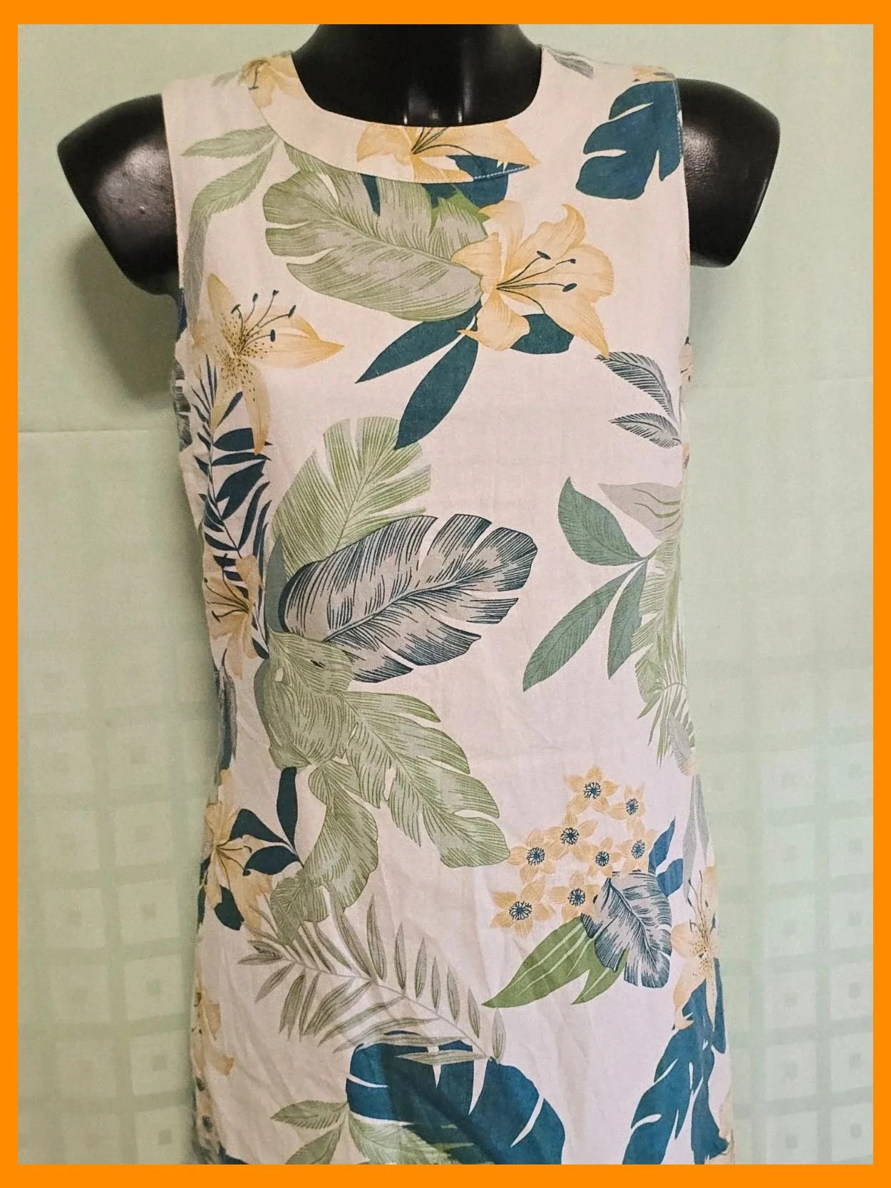 Tropical floral dress Size 36 – Peacocks – taille S / 36 / 8 2