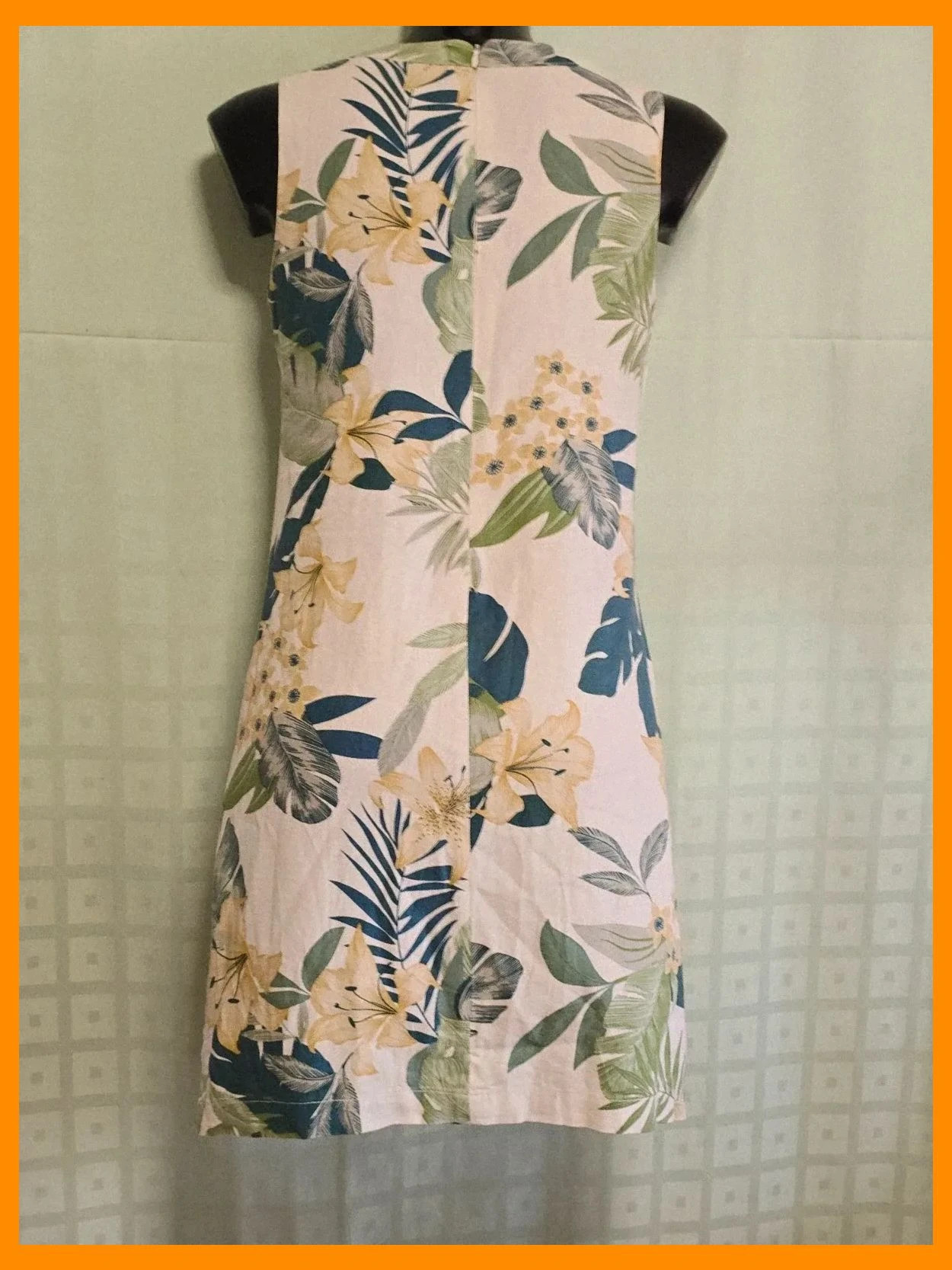 Tropical floral dress Size 36 – Peacocks – taille S / 36 / 8 5
