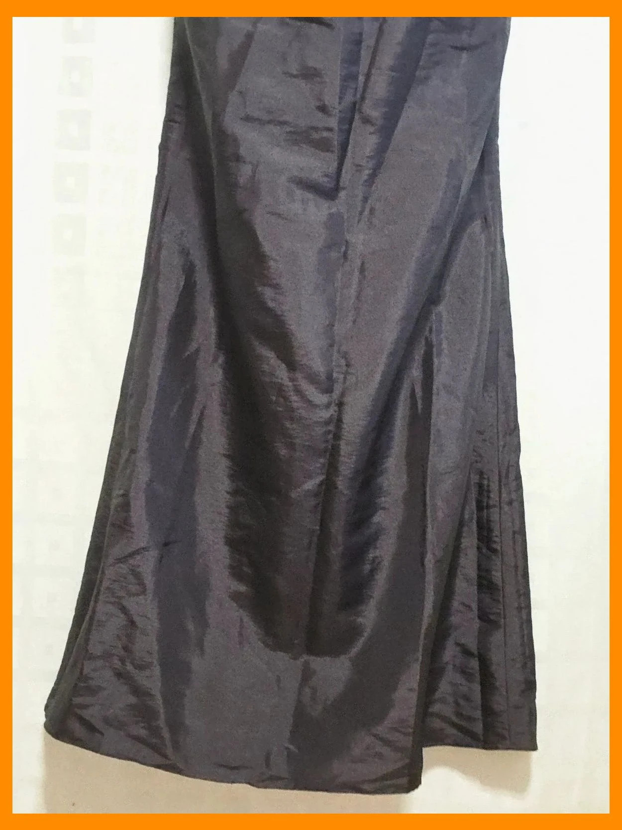 Black Taffeta Bow Beaded Mermaid Gown – Vintage Dressing – taille M / 38 / 10 4