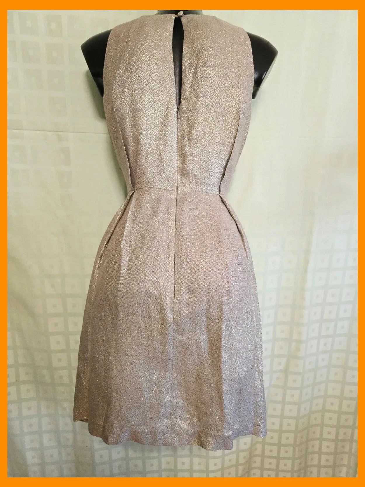 Metallic Fit Flare Dress – Coast – taille M / 38 / 10 5