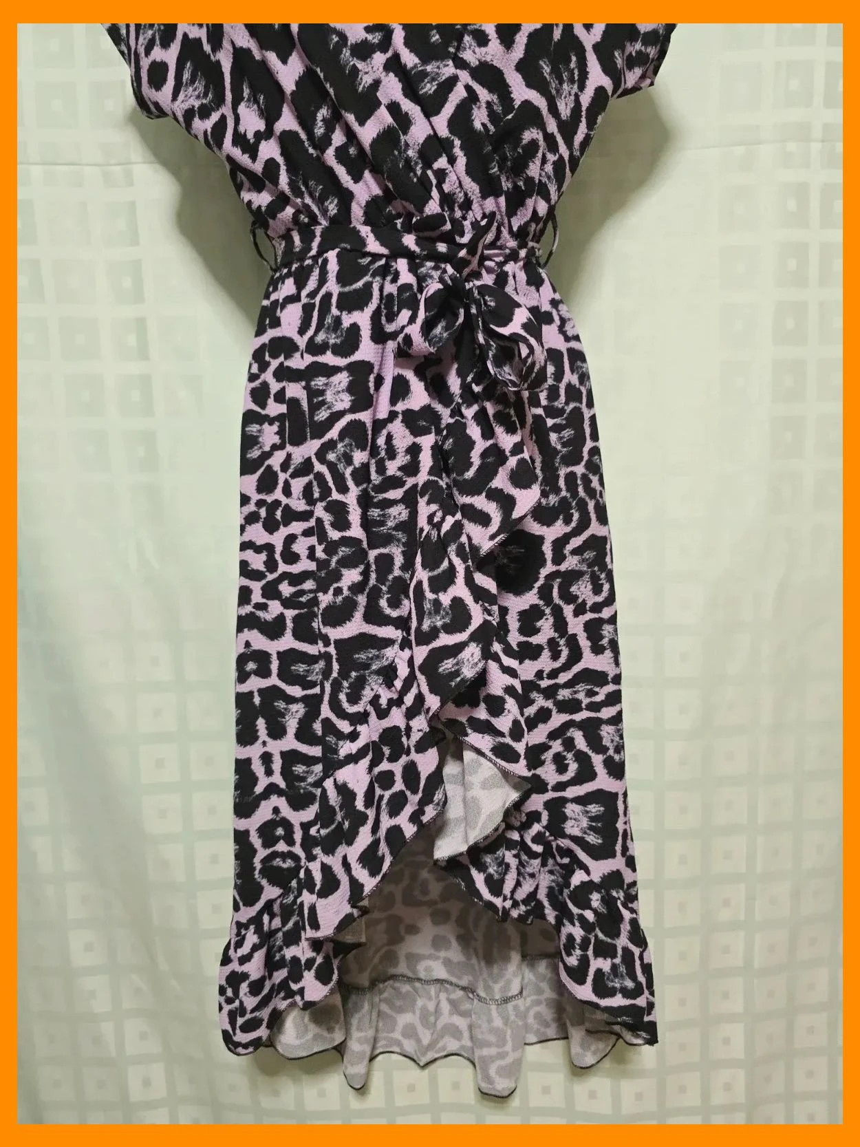 Ruffle Hem Midi Dress – Pescara – taille S / 36 / 8 2