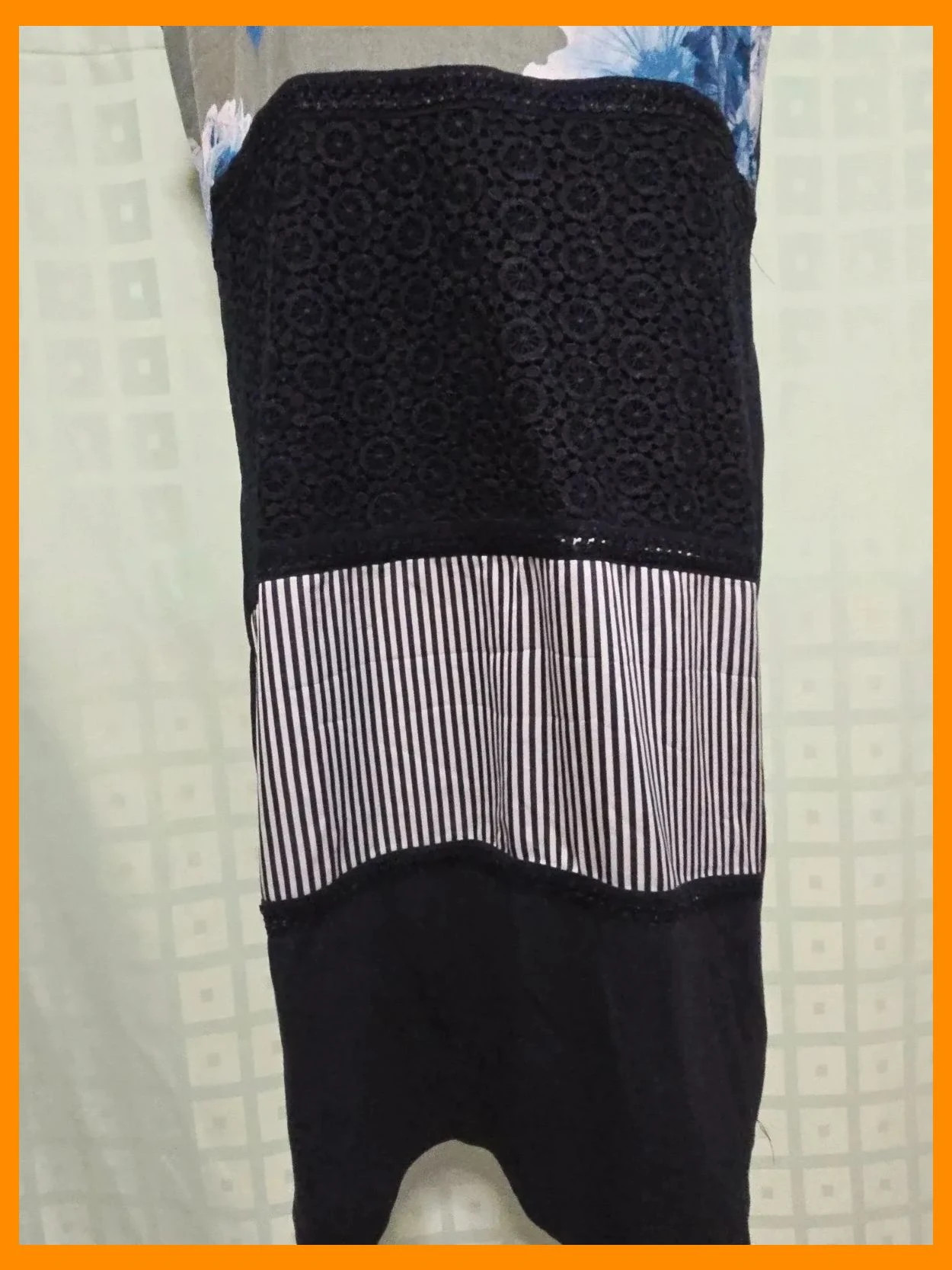 Unique Patchwork Sleeveless Dress – Tramontana – taille XL / 42 / 14 3