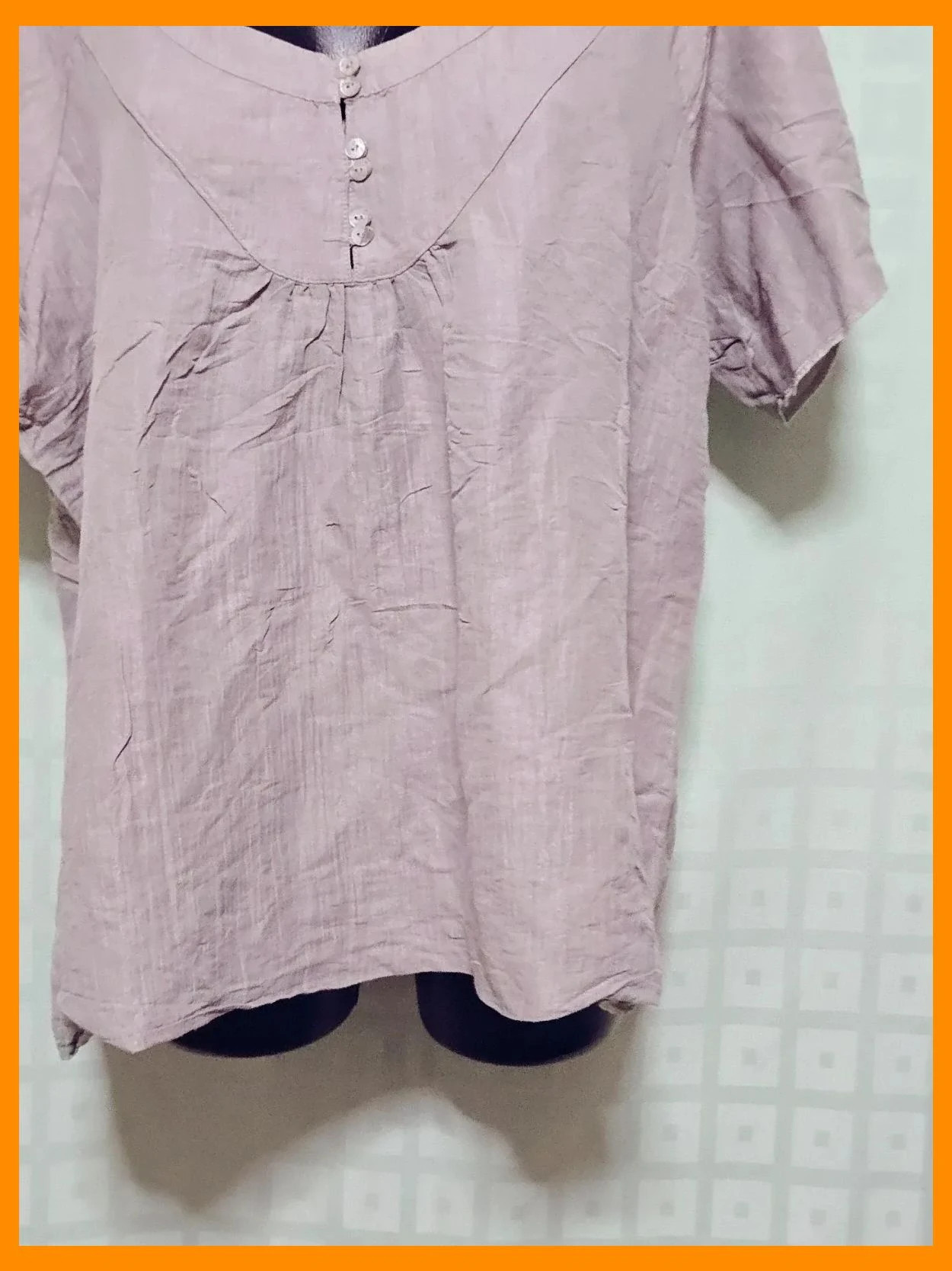 Oversized Viscose Sleeve Blouse – Toscane – taille XL / 42 / 14 3