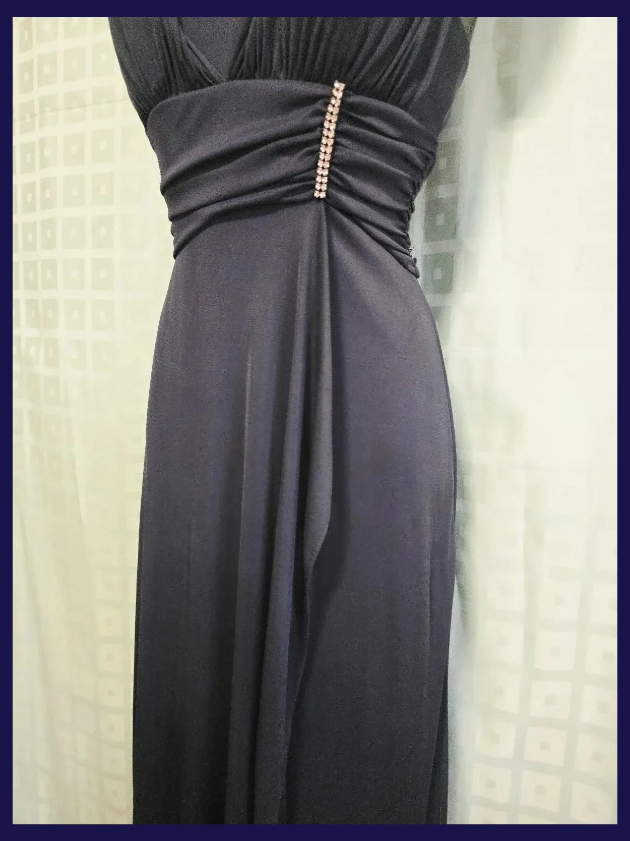 Ruched Empire Waist Maxi Dress – Betsy & Adam – taille S / 36 / 8 4