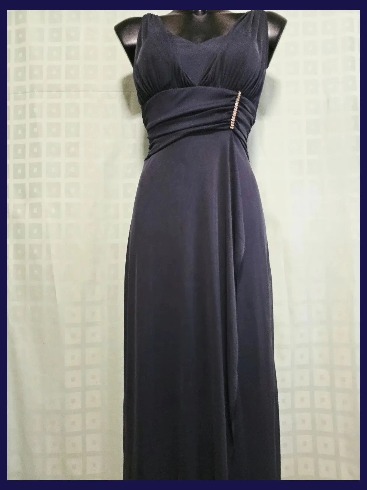 Ruched Empire Waist Maxi Dress – Betsy & Adam – taille S / 36 / 8 3
