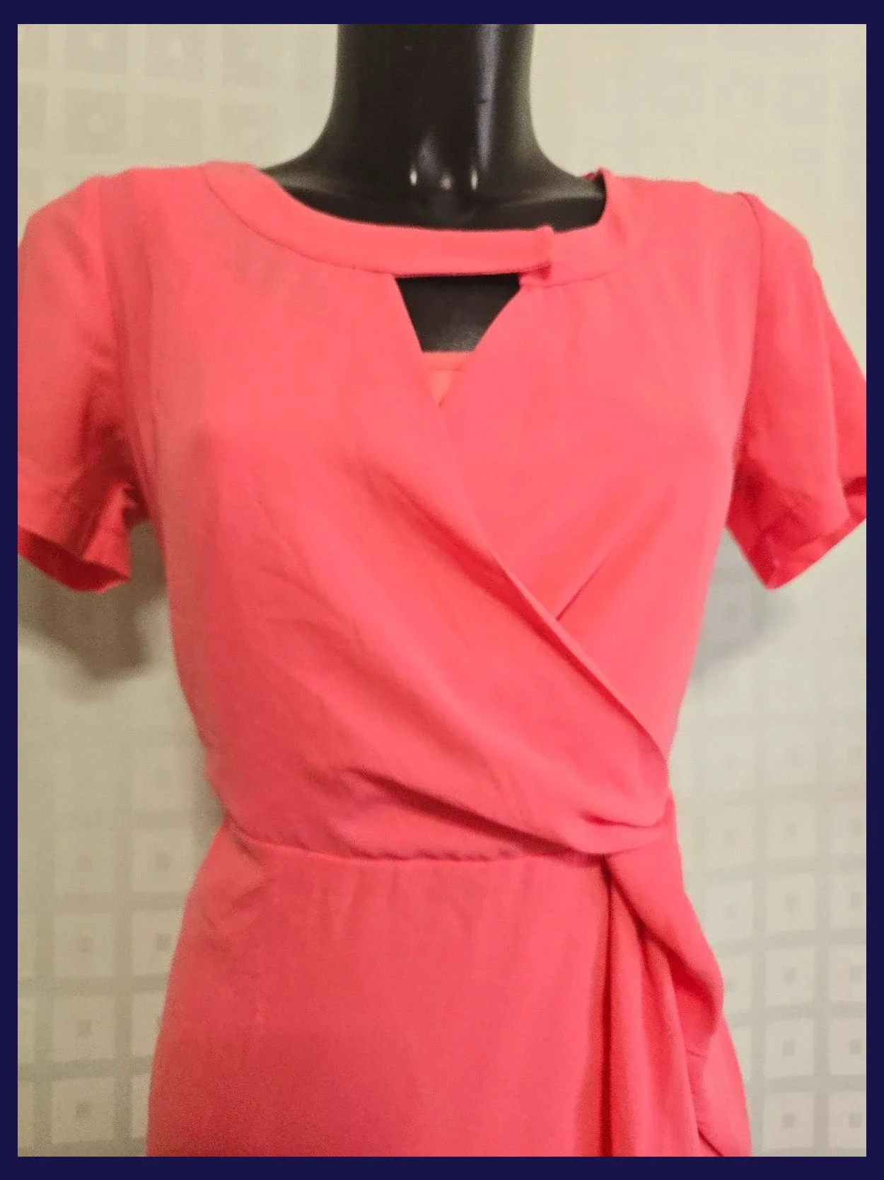 Short Sleeve Wrap Dress – Mamalicious – taille M / 38 / 10 2