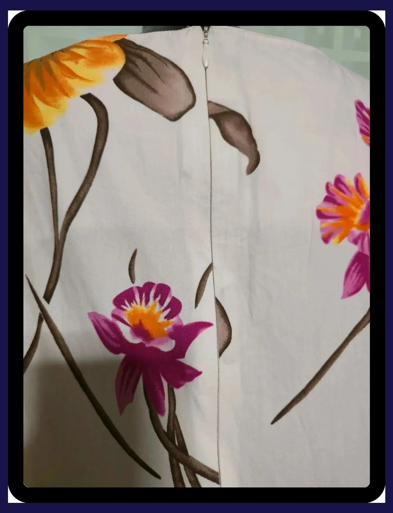 Tropical Hawaiian Style Floral Dress – Barisal – taille XXXL / 46 / 18 4