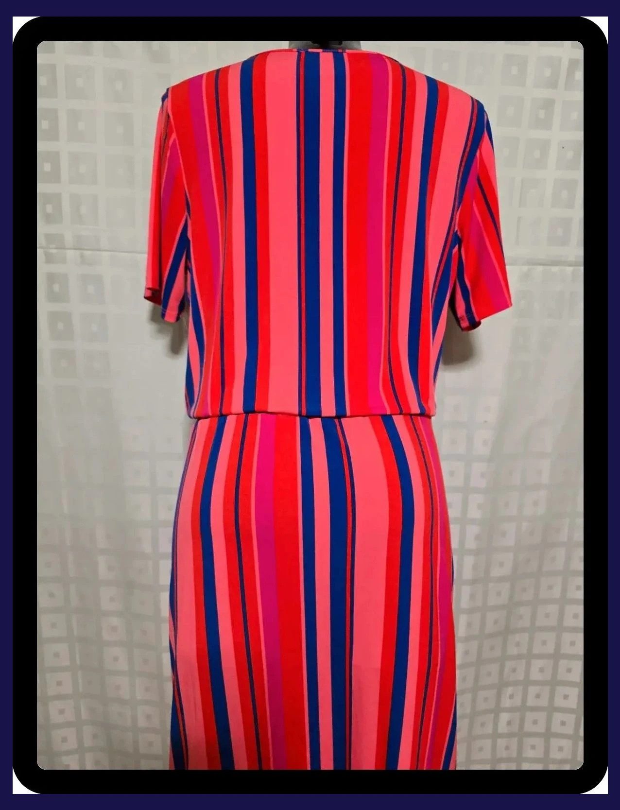 patterned summer dress – D&Co. – taille L / 40 / 12 5
