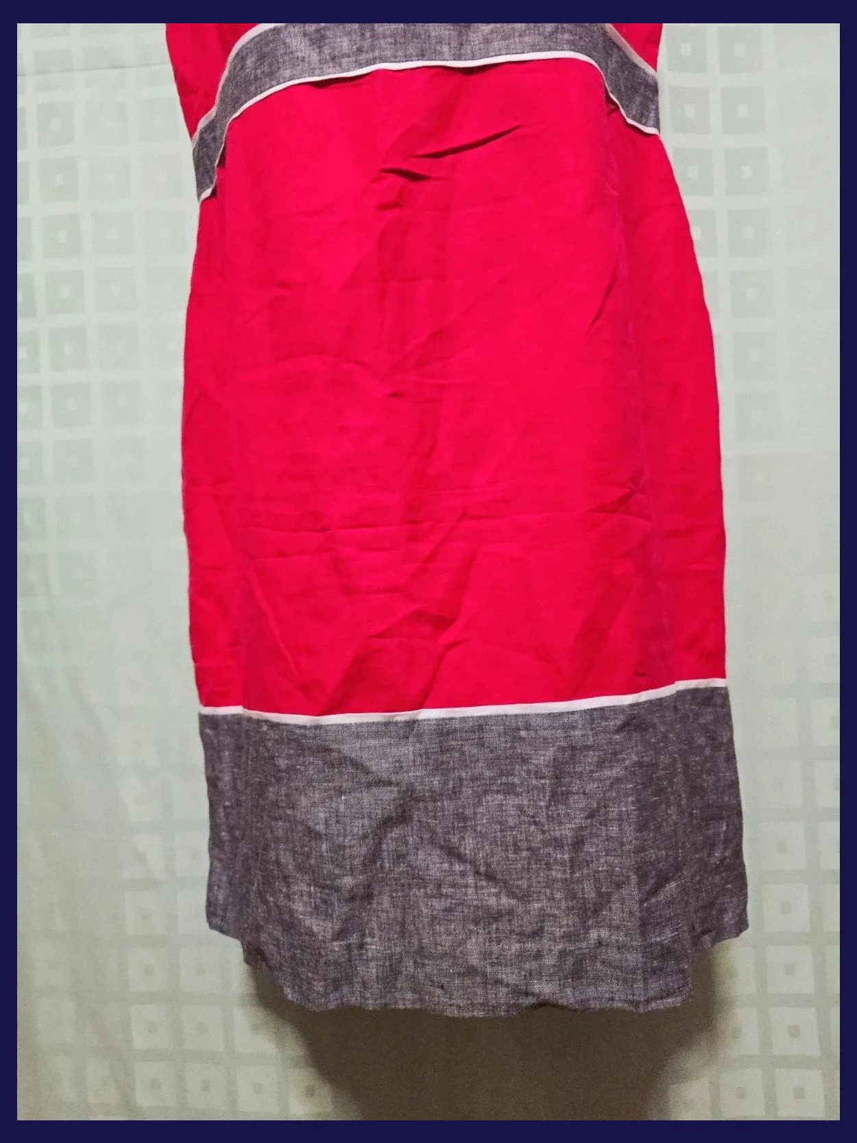 Fucsia & Gray Colorblock Sleeveless Sheath Dress – Papaya – taille XXXL / 46 / 18 3