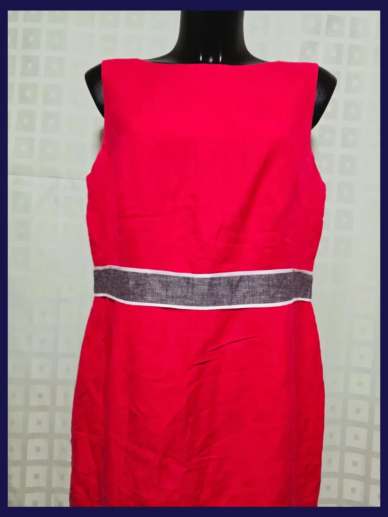 Fucsia & Gray Colorblock Sleeveless Sheath Dress – Papaya – taille XXXL / 46 / 18 2