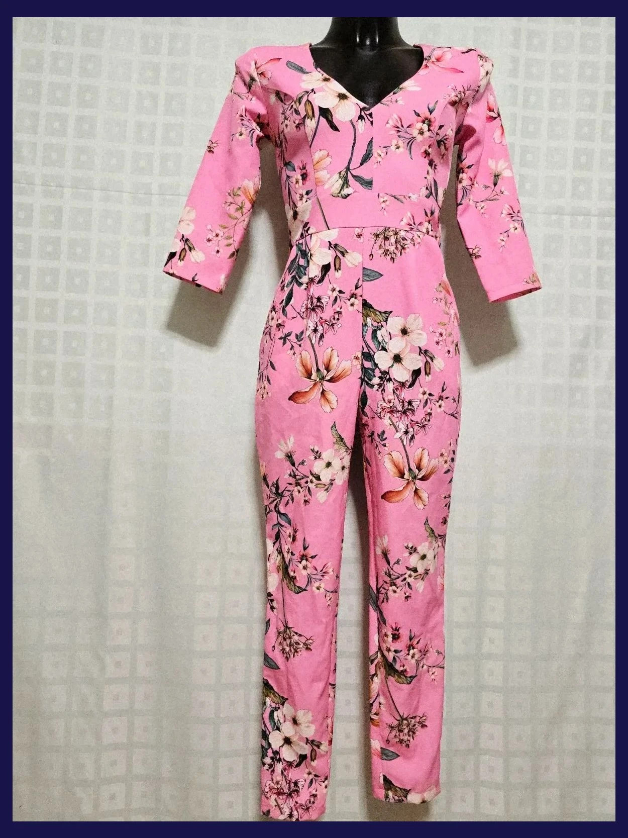 Floral Print Jumpsuit – Cayro – taille S / 36 / 8 2